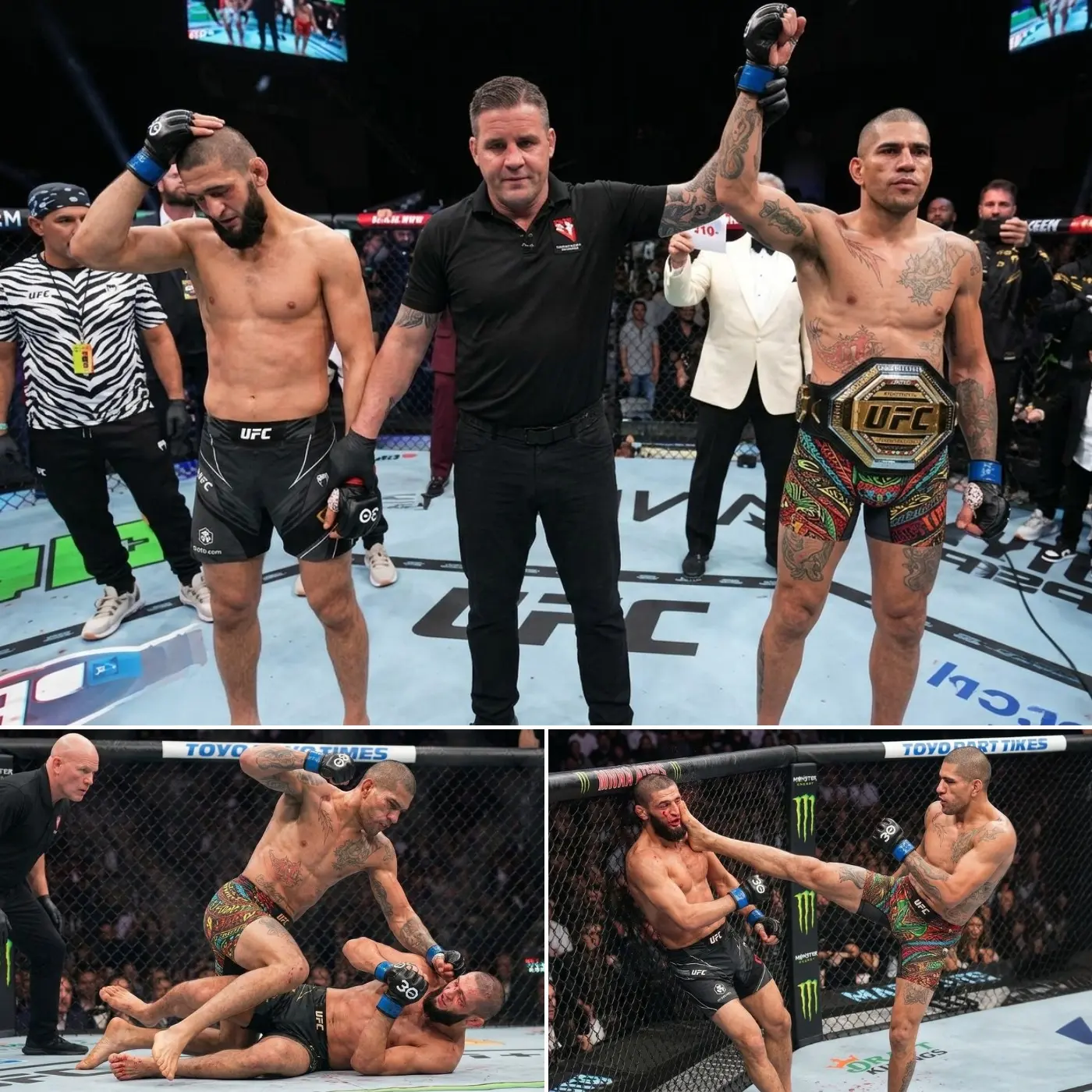 Cover Image for “The Russian Dream Didn’t Survive Five Minutes!” — Alex Pereira Obliterates Khamzat Chimaev with a Spectacular KO