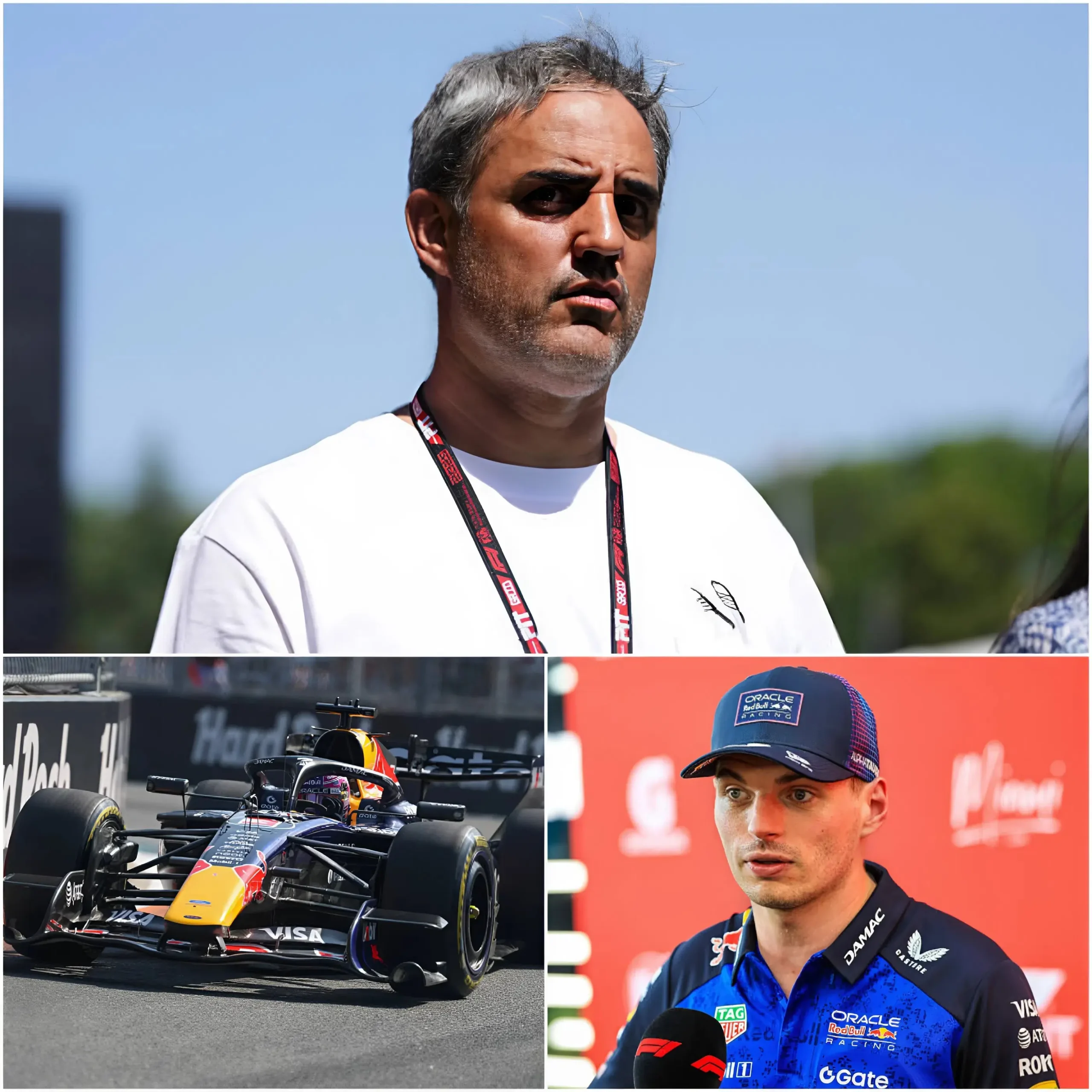 Cover Image for 🚨‘NO OTHER OPTION!’ — Juan Pablo Montoya has sent shockwaves through the motorsport world after calling on Red Bull Racing to immediately restrict Max Verstappen from competing in non-Formula 1 races following the controversial incident at the Nürburgring Nordschleife.