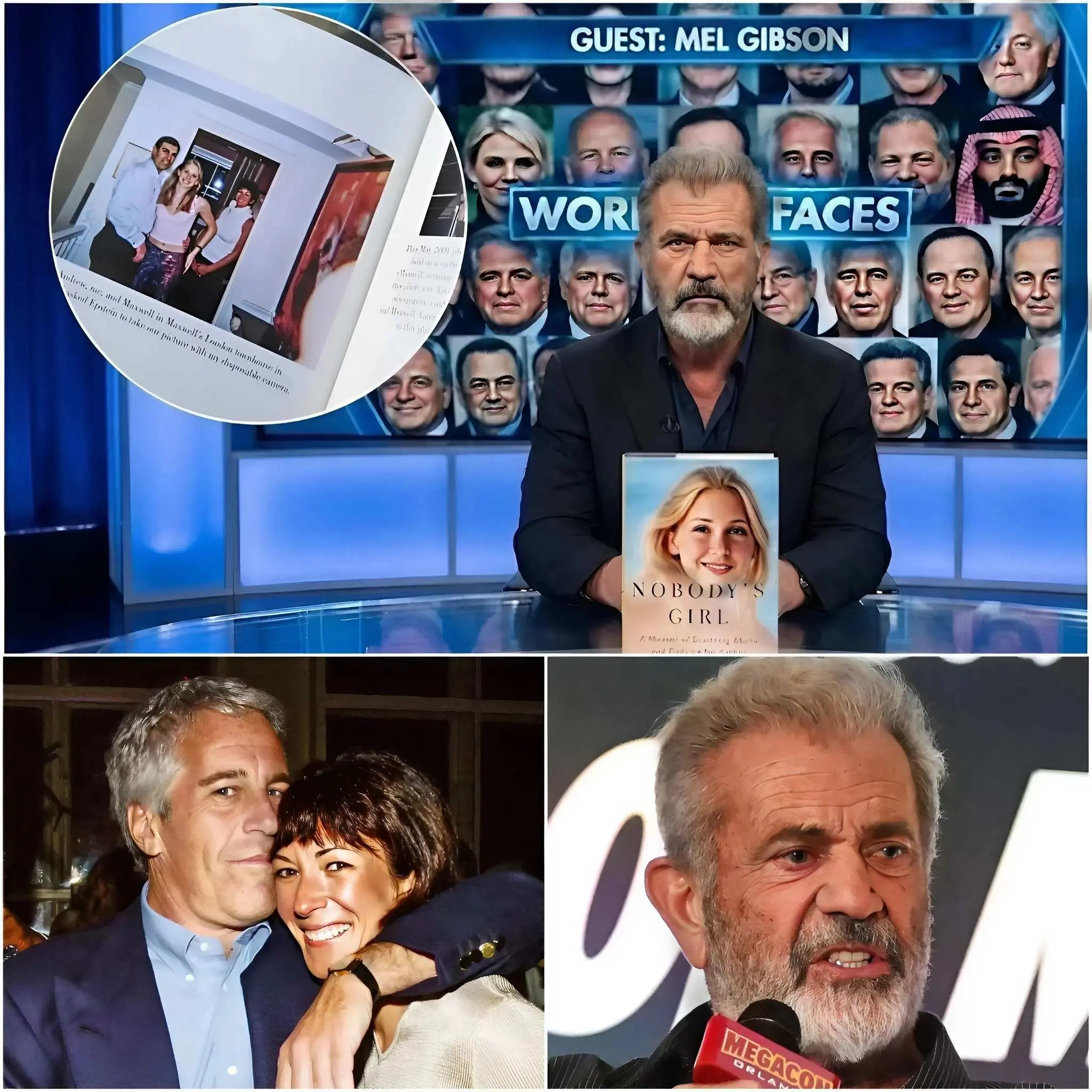 Cover Image for CAMPAÑA DE 100 MILLONES DE DÓLARES DE MEL GIBSON: “NO PERMITIRÉ EL SILENCIO.” Mientras Hollywood permanece envuelta en las sombras de las listas de censura, Mel Gibson decidió tomar las riendas de la situación. Ignorando las grandes cadenas de televisión, él financió personalmente un estudio de alta seguridad para lanzar un programa llamado “THE TRUTH FILES”.
