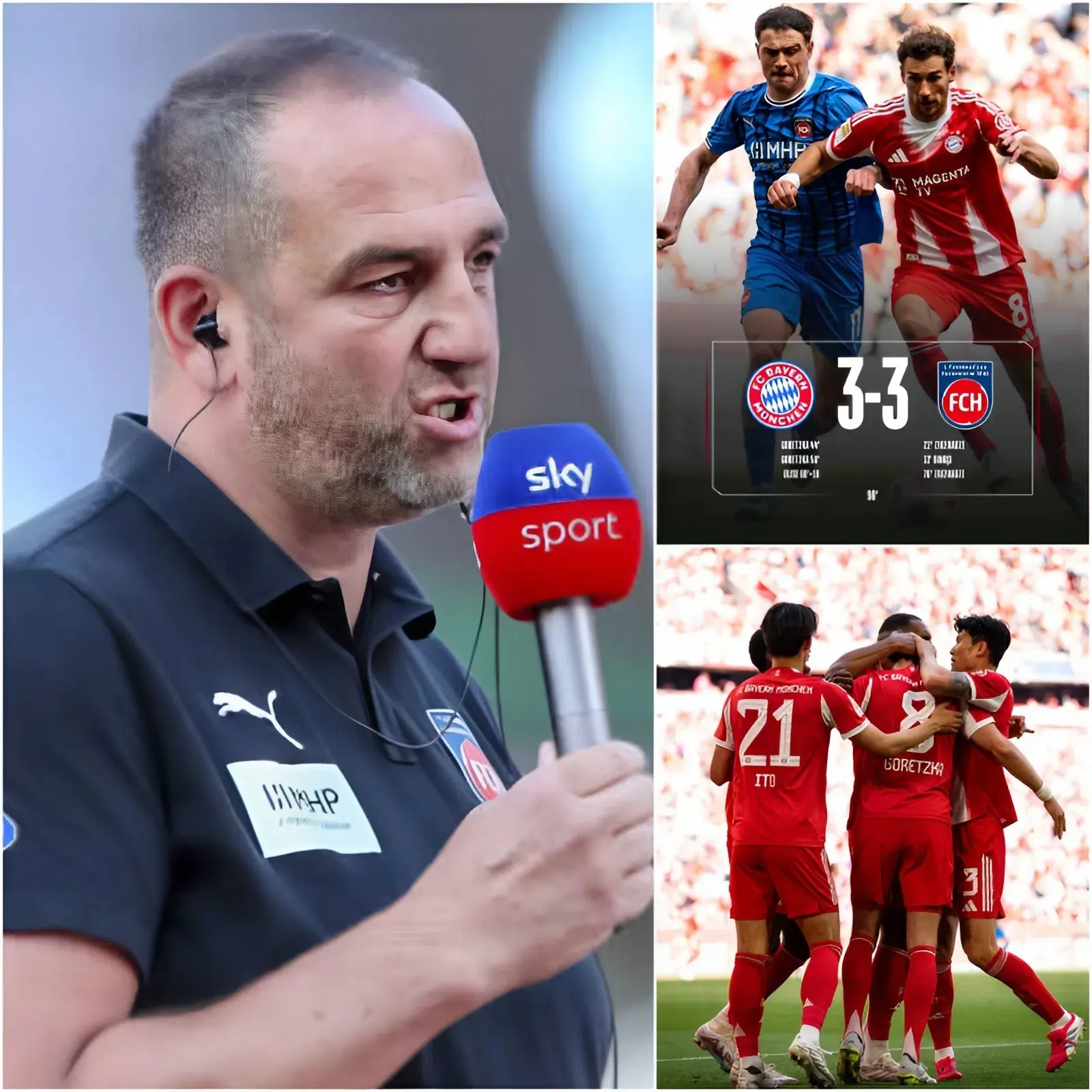 Cover Image for „Wir haben besser gespielt als sie, aber wenn der Schiedsrichter Bayern nicht bevorzugt hätte, hätten wir drei Punkte geholt. Sie haben viel zu viel Nachspielzeit gegeben …“, erklärte der Trainer von Heidenheim ohne zu zögern. Seine Worte lösten sofort eine Welle von Diskussionen zwischen den Fans von Bayern und Heidenheim über die Entscheidungen des Schiedsrichters im heutigen Spiel aus.