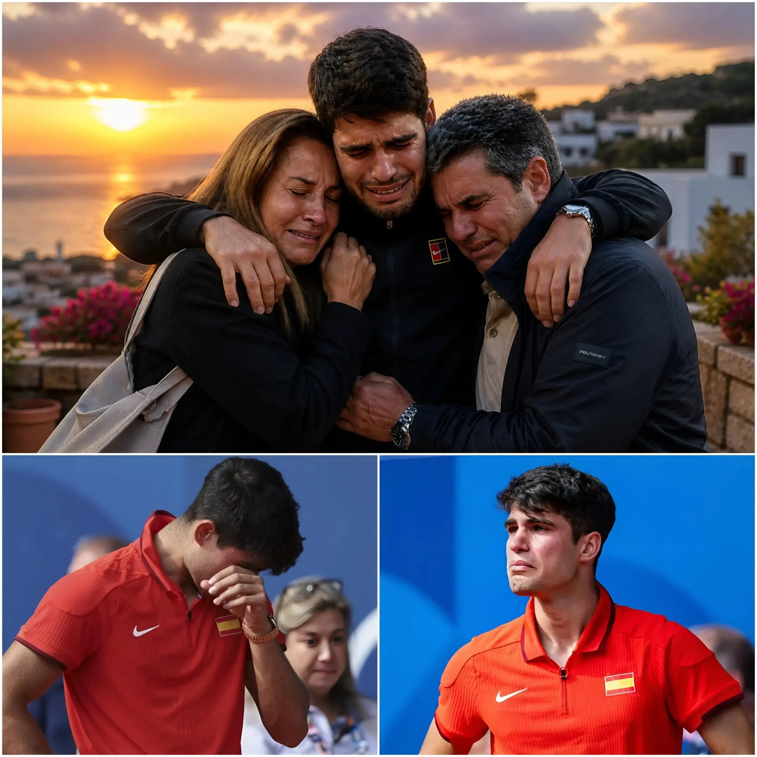 Cover Image for 🚨 Triste noticia: Hace apenas unos minutos, todo el mundo del tenis quedó conmocionado… y el nombre que dejó a todos sin aliento fue el de Carlos Alcaraz.