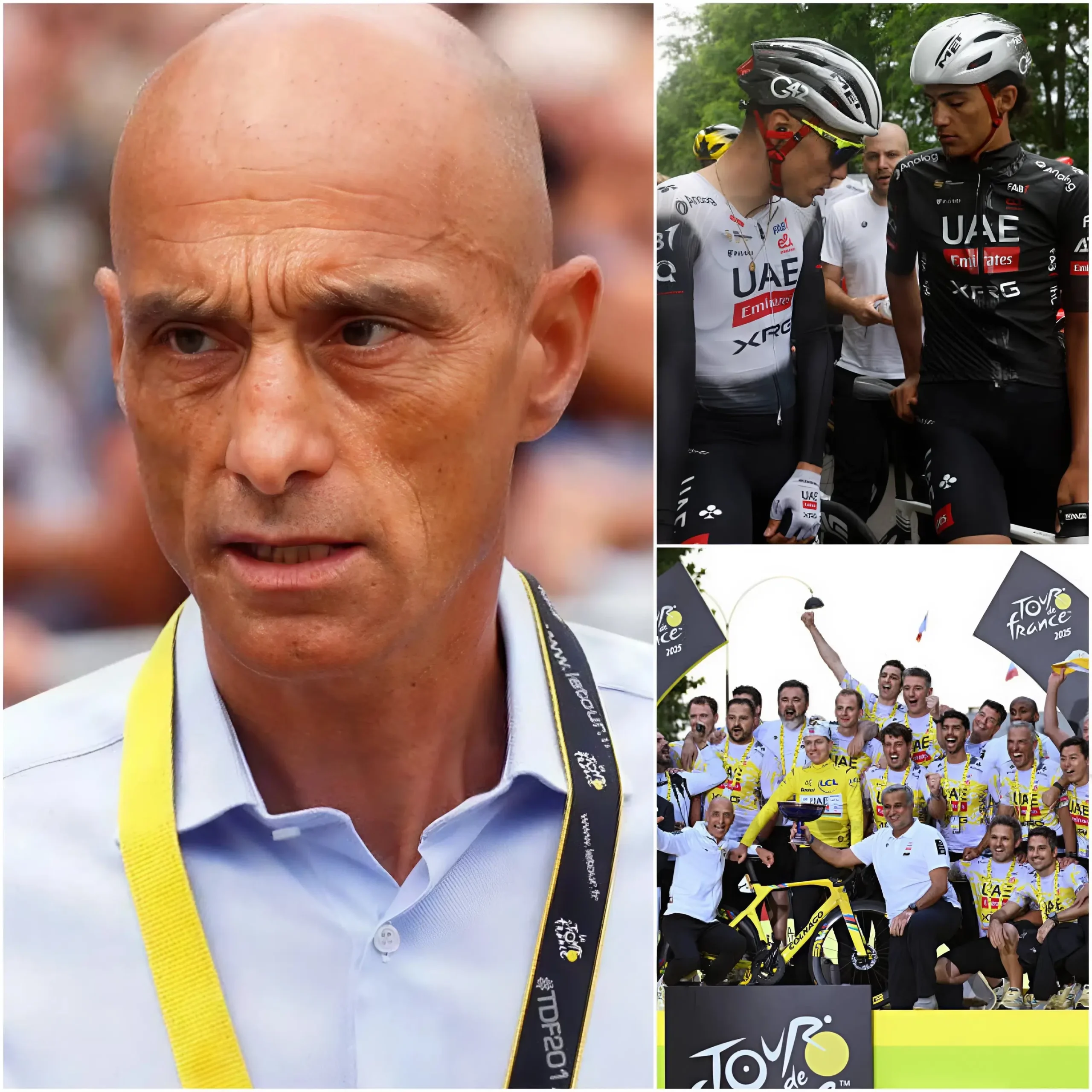 Cover Image for 🚨 [CALDO] Gianetti accusa fuga di tattiche segrete alla UAE Team Emirates, membro sotto indagine 👇