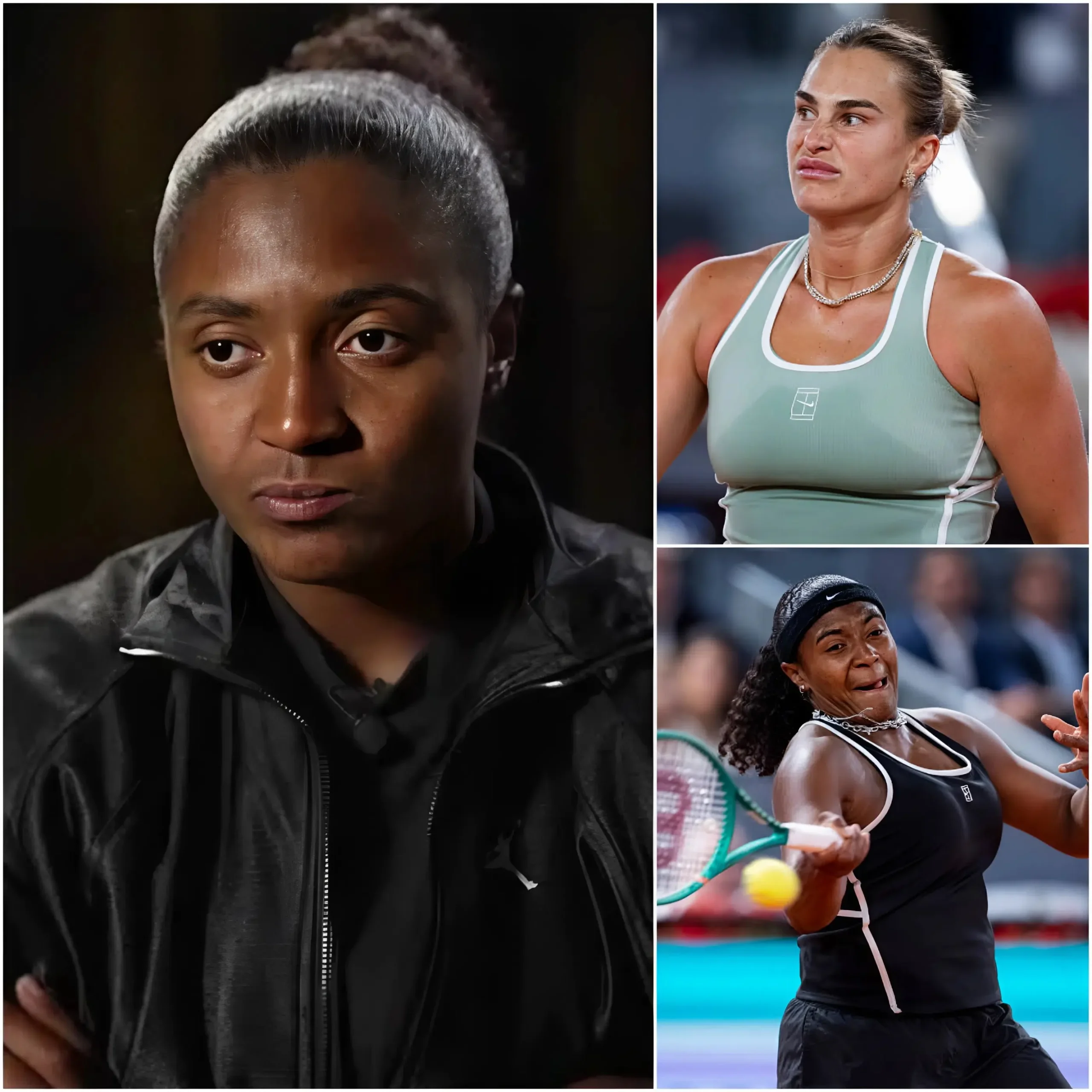 Cover Image for 🚨 “DON’T MAKE YOURSELF LOOK FOOLISH” — Hailey Baptiste fires back at Aryna Sabalenka over post-match injury explanation
