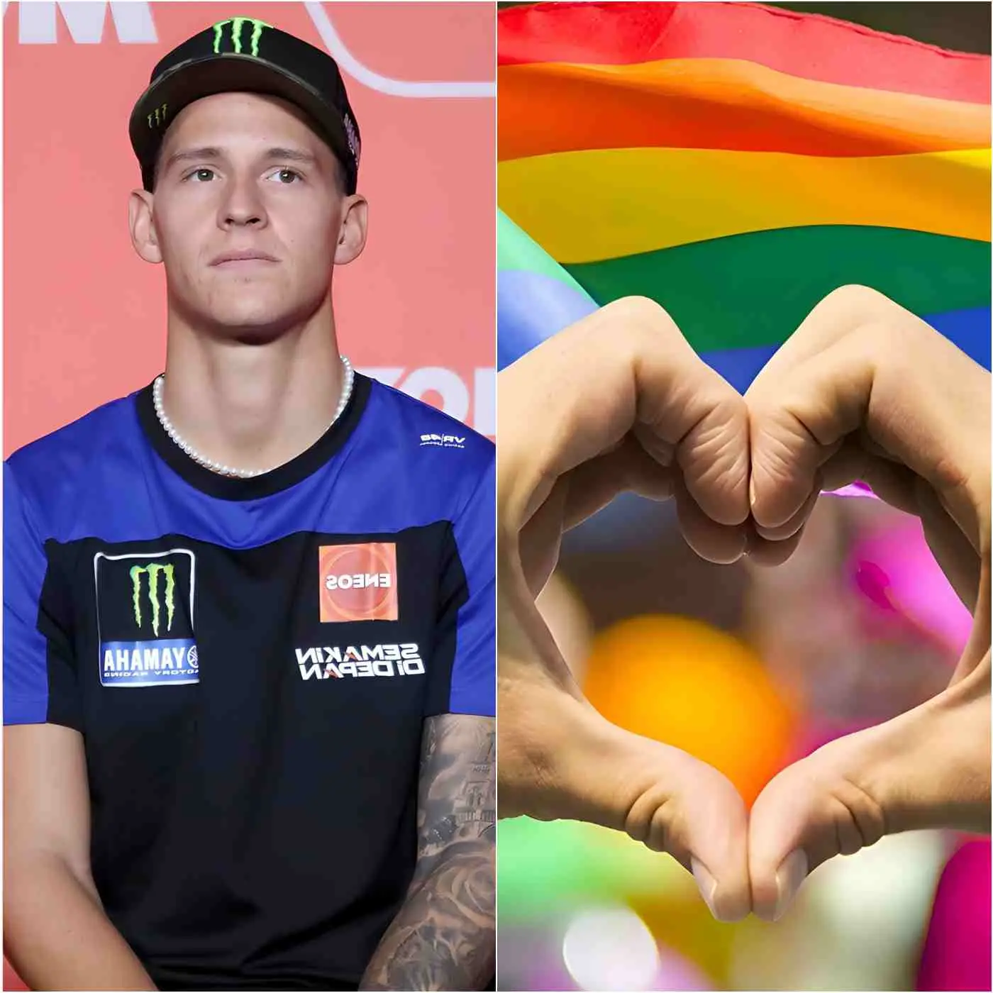 Cover Image for 🚨 IL Y A 10 MINUTES : Fabio Quartararo a suscité la polémique en annonçant son refus de participer à la « Soirée de la Fierté LGBT » du MotoGP. Le pilote français a déclaré : « La course doit se concentrer sur la victoire, le travail d’équipe et la performance, et non sur la politique ou les mouvements sociaux. »