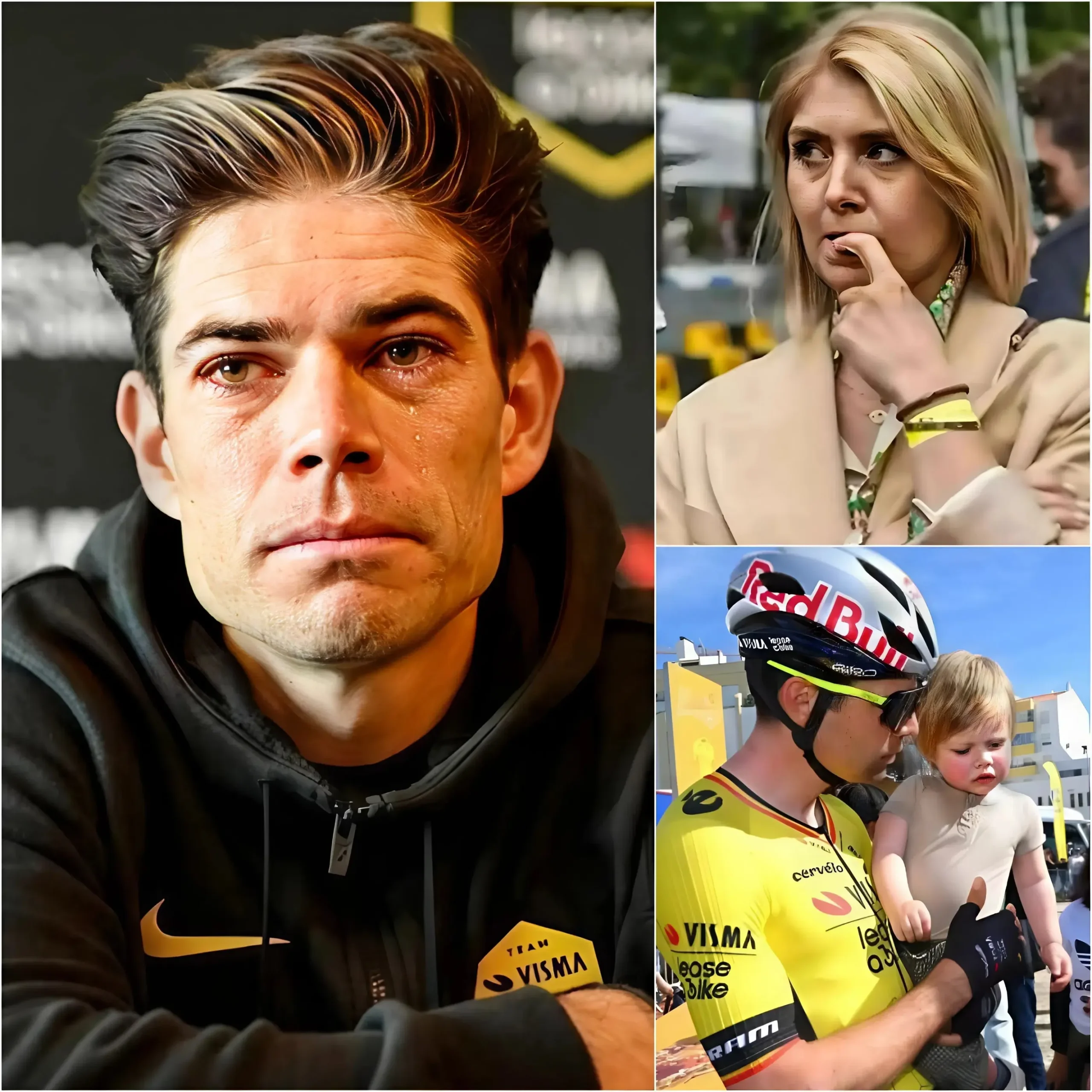 Cover Image for 💔 TRANEN OP DE FIETS: Wout van Aert breekt in tranen uit tijdens emotionele bekentenis — ‘Ik wil het niet langer geheim houden, vergeef me alsjeblieft.’ Na jaren van stilte onthulde de gepassioneerde Nederlandse wielrenner eindelijk zijn huidige situatie
