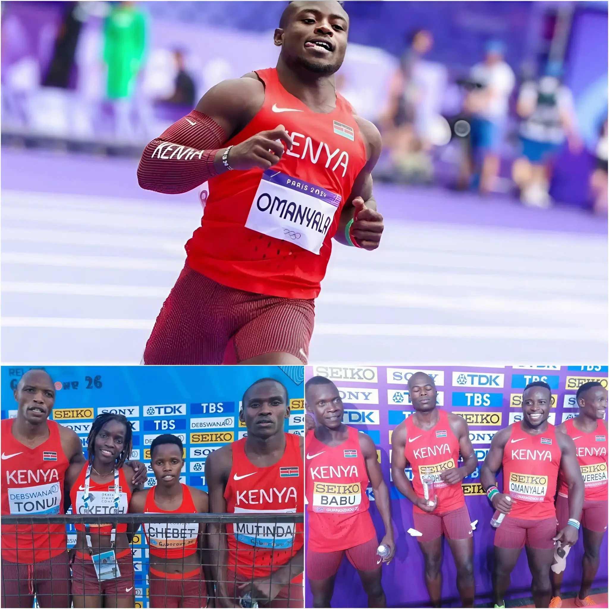 Cover Image for It Was A Surreal Nightmare For Kenyan Athletics: The 4x400m Relay Team Shattered A Stunning African Record To Secure Their Advancement, While The 4x100m “Empire”—Led By Superstar Omanyala—Shockingly Collapsed Into Chaos Amidst A Series Of Unprecedented And Devastating Setbacks.