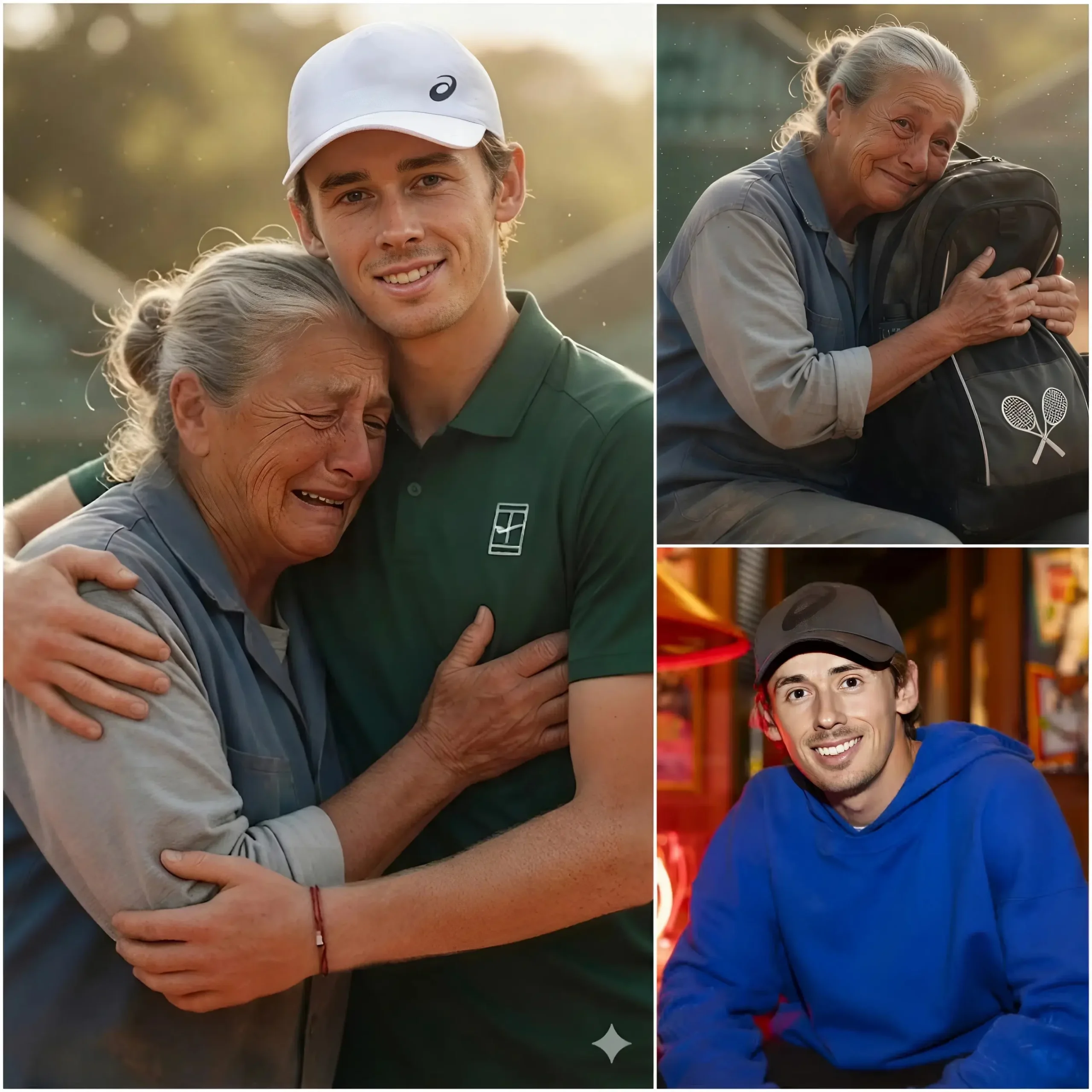 Cover Image for Alex De Minaur’s Life-Changing Act for Honest 68-Year-Old Cleaner