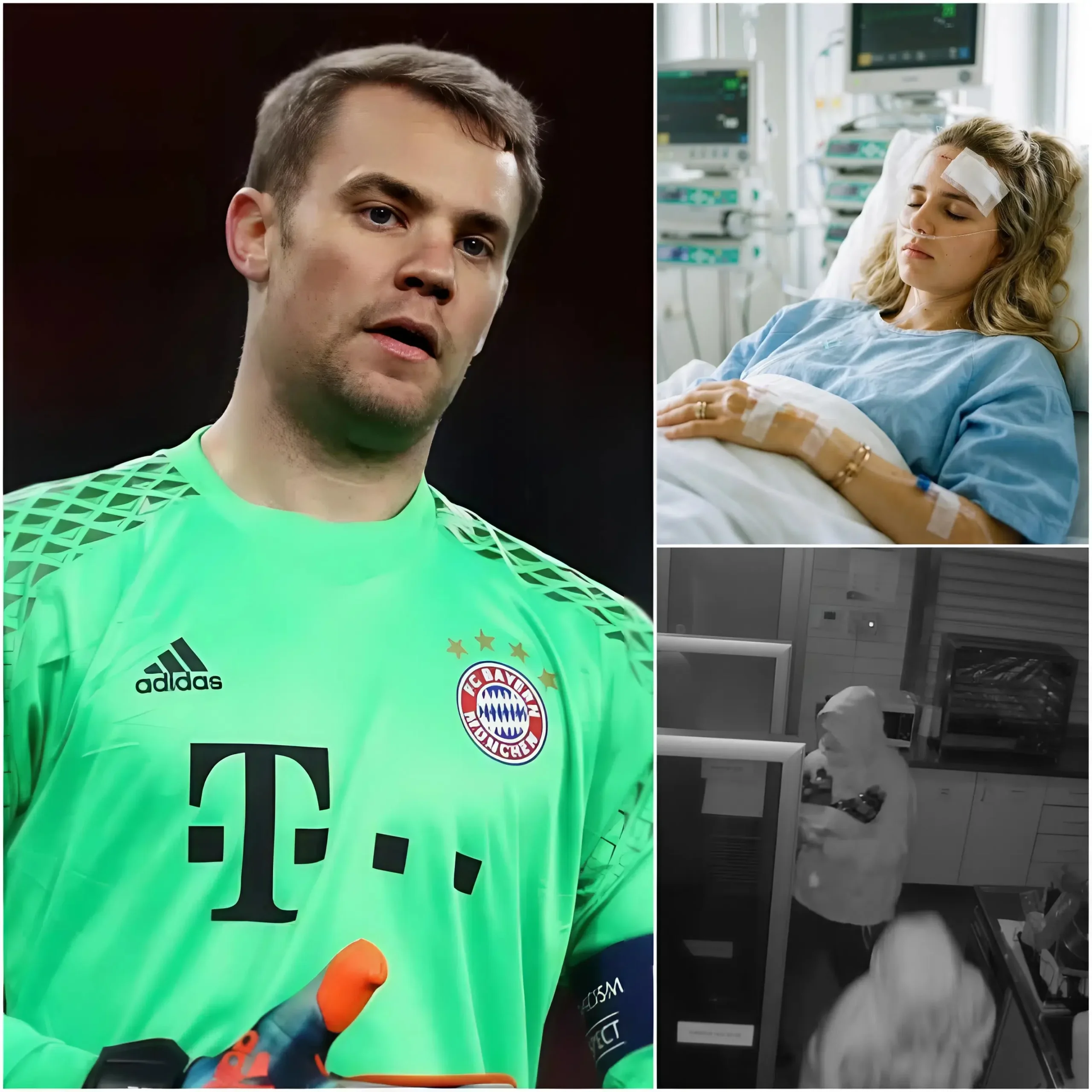 Cover Image for 🚨 SCHOCKIERENDE NACHRICHTEN AUS DEUTSCHLAND! Die Familie des Bayern-Startorhüters wurde mitten in der Nacht ausgeraubt: Über 500.000 € Bargeld und Wertsachen wurden gestohlen. Anika Neuer wurde bei einem heftigen Kampf mit zwei dreisten Räubern schwer verletzt, während Manuel Neuer im Einsatz war! Anika Neuers Zustand ist äußerst ernst…😱
