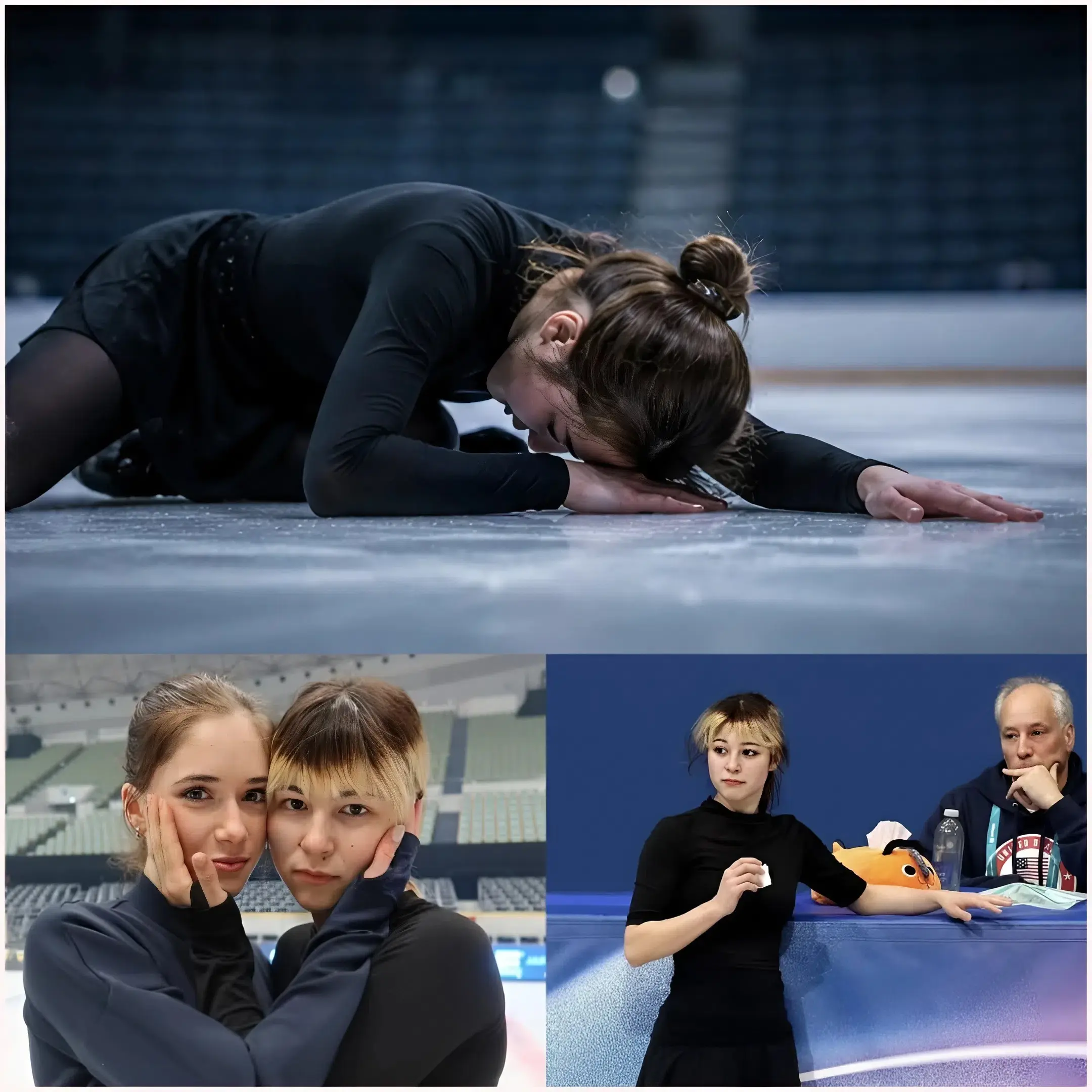Cover Image for Alysa Liu Collapses During Boston Practice Amid Emotional Breakdown