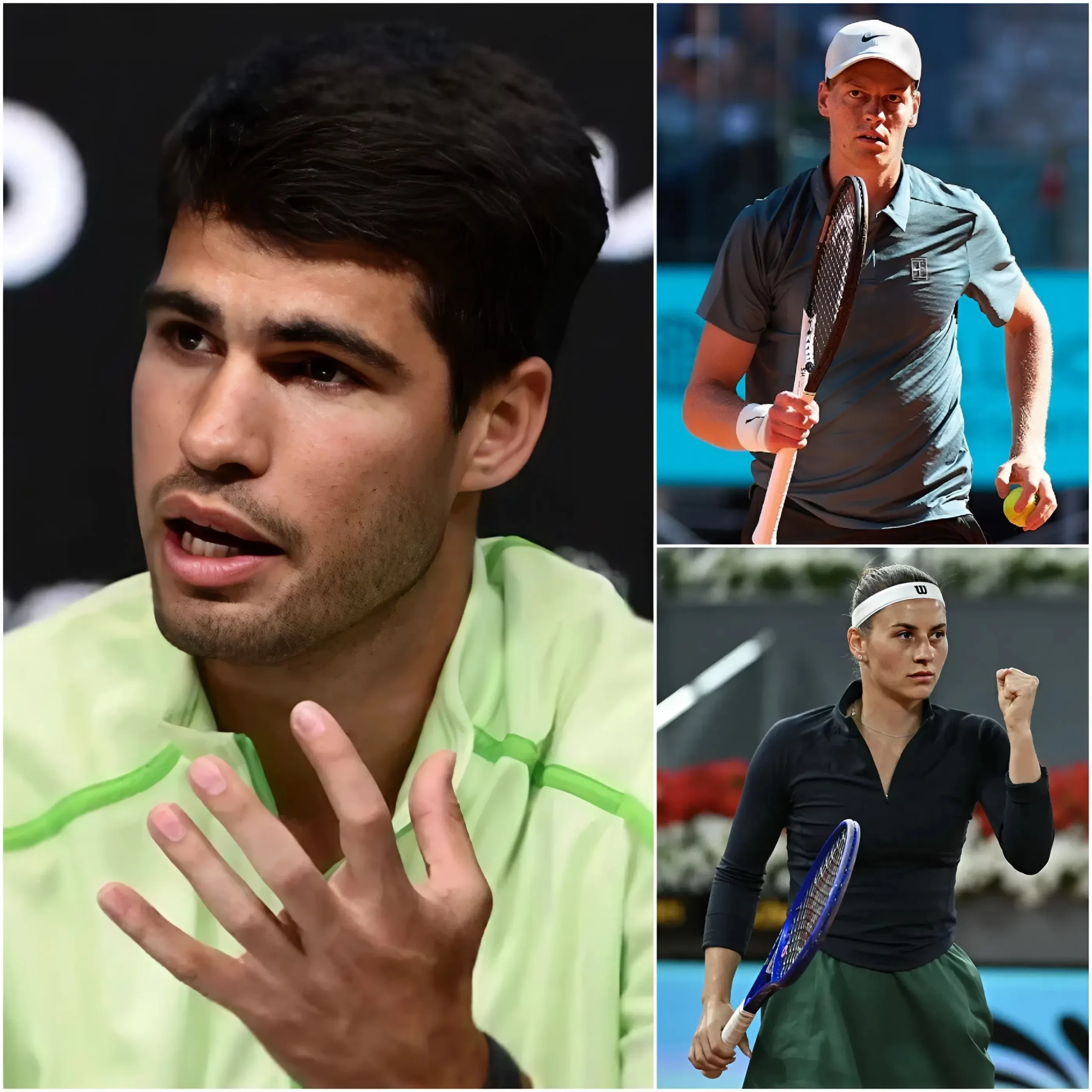 Cover Image for 🔴 “WE ARE NOT TOOLS FOR PROFIT!” — Roland Garros 2026 is rocked as the Alcaraz–Sinner–Swiatek alliance reportedly unites in protest over alleged prize money cuts and excessive commercialization of the tournament, sending shockwaves through the tennis world and pushing the Grand Slam into a full-blown crisis just days before its start.