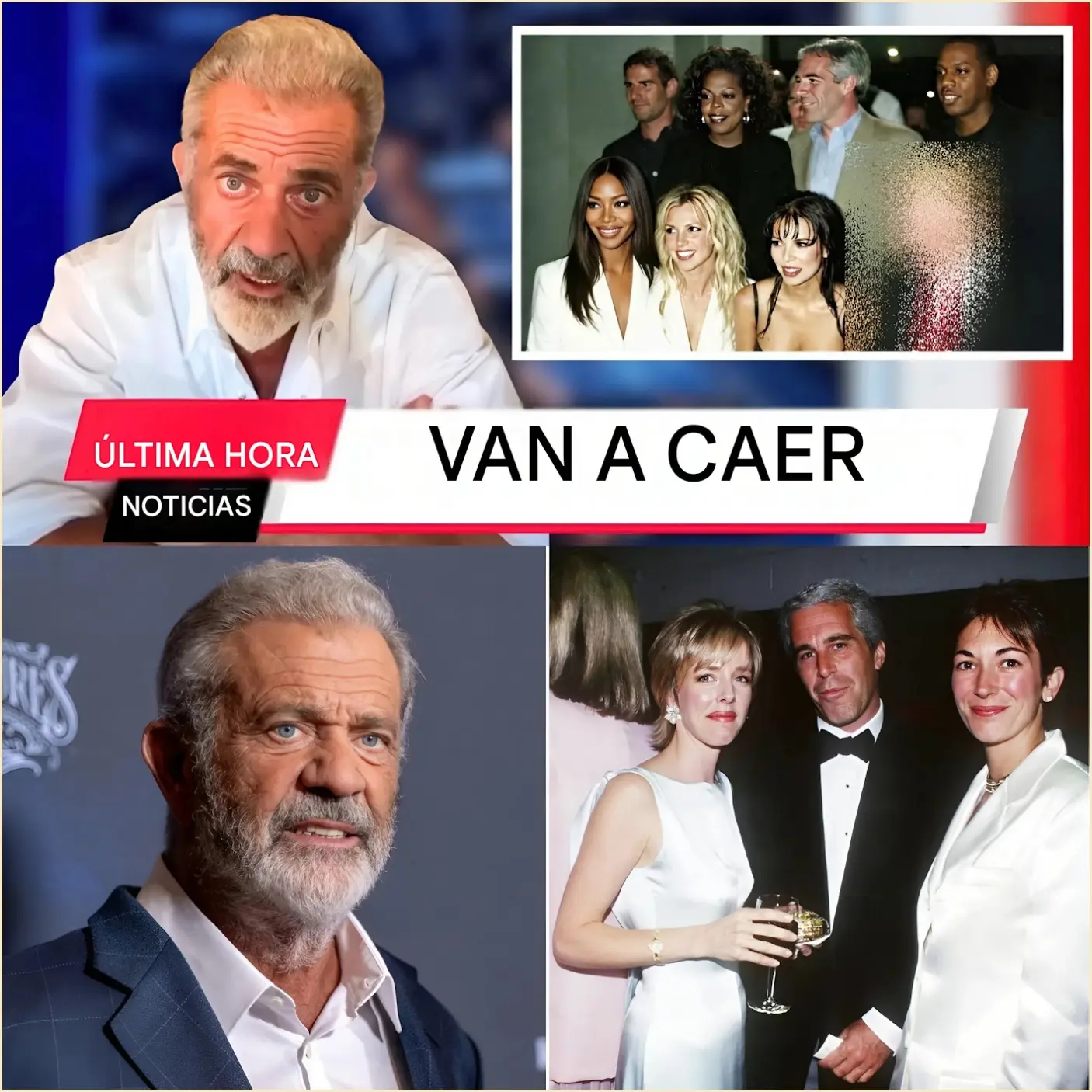 Cover Image for Mel Gibson expone a 7 celebridades citadas en los archivos de Epstein: La ilusión de poder intocable de Hollywood comienza a derrumbarse bajo el peso de su propia historia oculta.