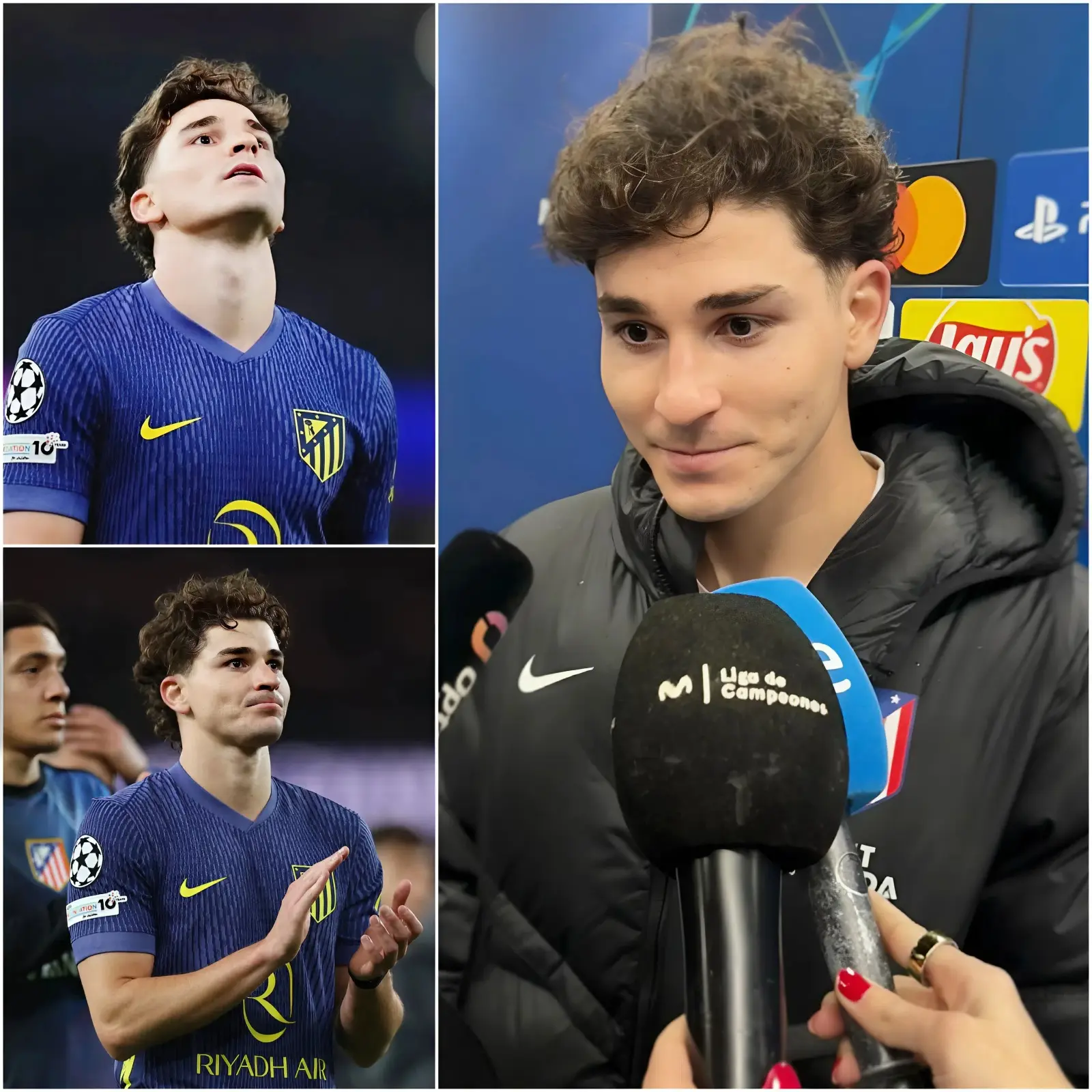 Cover Image for 🚨 Hace 20 minutos en Madrid, España, Julián Álvarez dejó al público profundamente conmovido tras revelar oficialmente la impactante razón por la que podría no poder seguir compitiendo en los principales torneos de fútbol en el futuro cercano… una decisión que nadie vio venir y que ya ha causado conmoción en todo el mundo del fútbol. Mira todos los detalles a continuación 👇👇