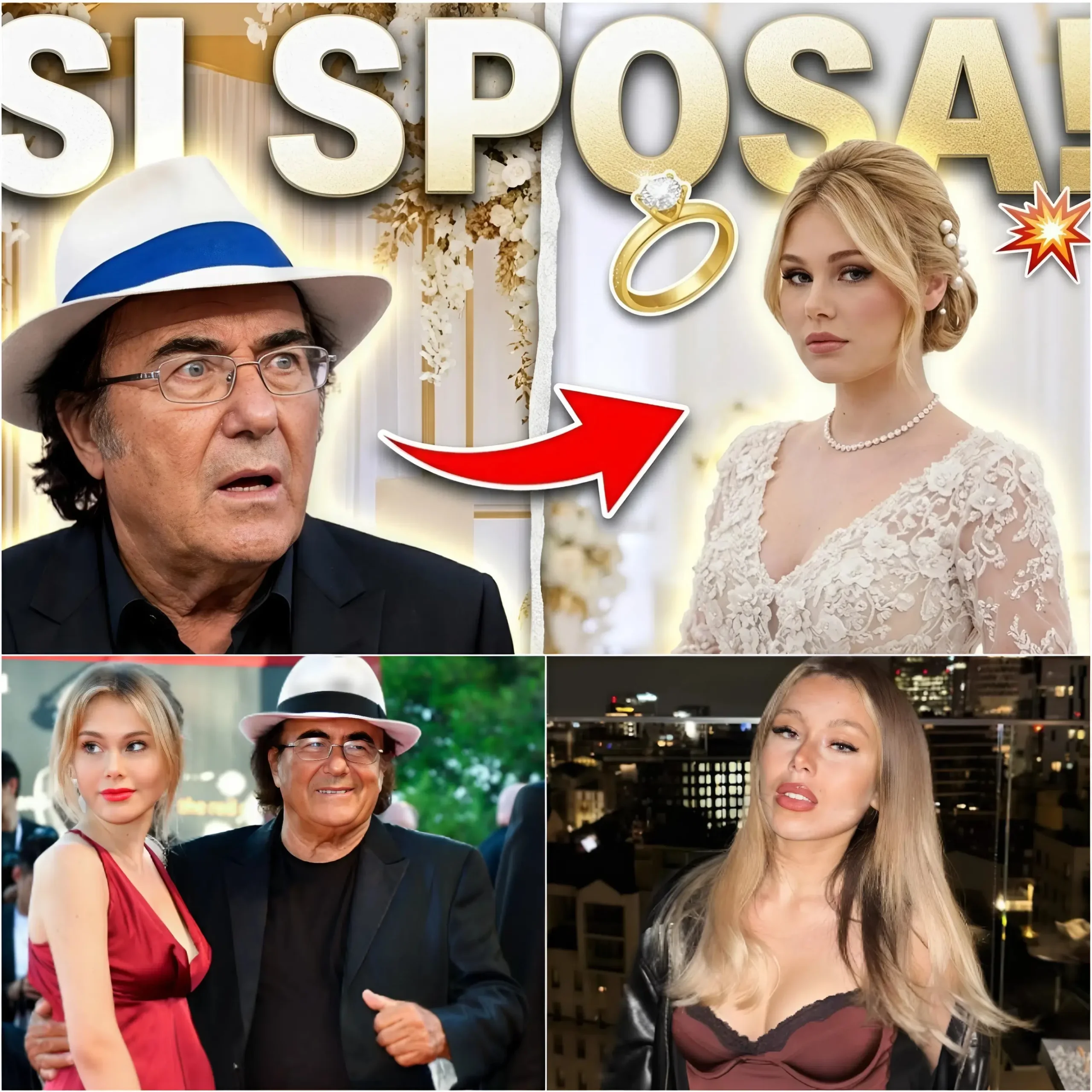 Cover Image for 🔥 SCANDALO CARRISI: FIGLIA CONTRO PADRE? 🔥 La distanza tra Jasmine e Albano sembra farsi sempre più marcata! 🤯 L’annuncio improvviso del matrimonio di lei ha innescato una dinamica complessa che sta stravolgendo gli equilibri della famiglia più seguita d’Italia.
