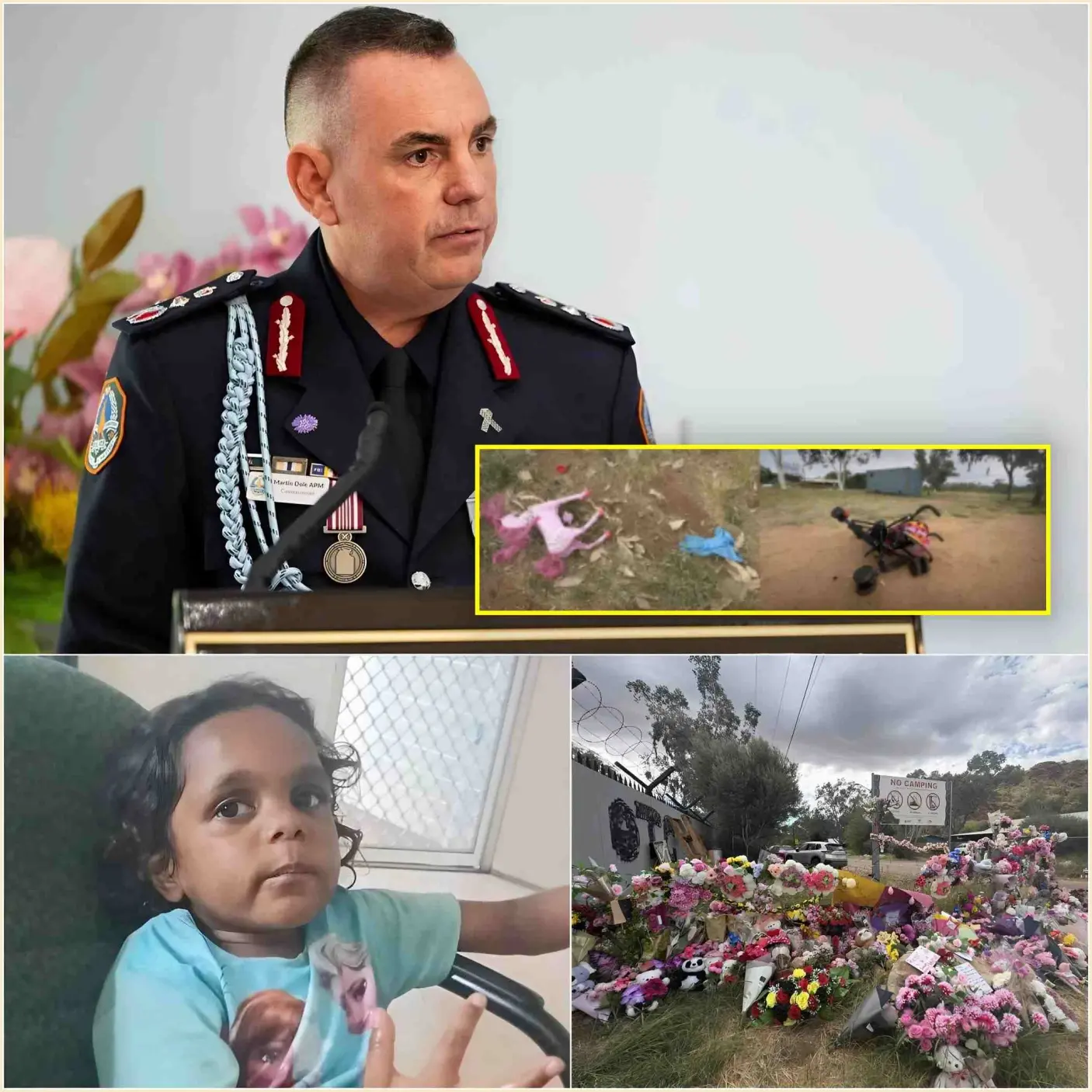 Cover Image for HEARTBREAKING NEWS UPDATE💔 “We didn’t dare imagine the things that Sharon had been through,” Martin Dole, Commissioner of Police for the Northern Territory of Australia, choked up as he shared about the evidence still left at the scene where Jefferson Lewis had evaded police for five days.