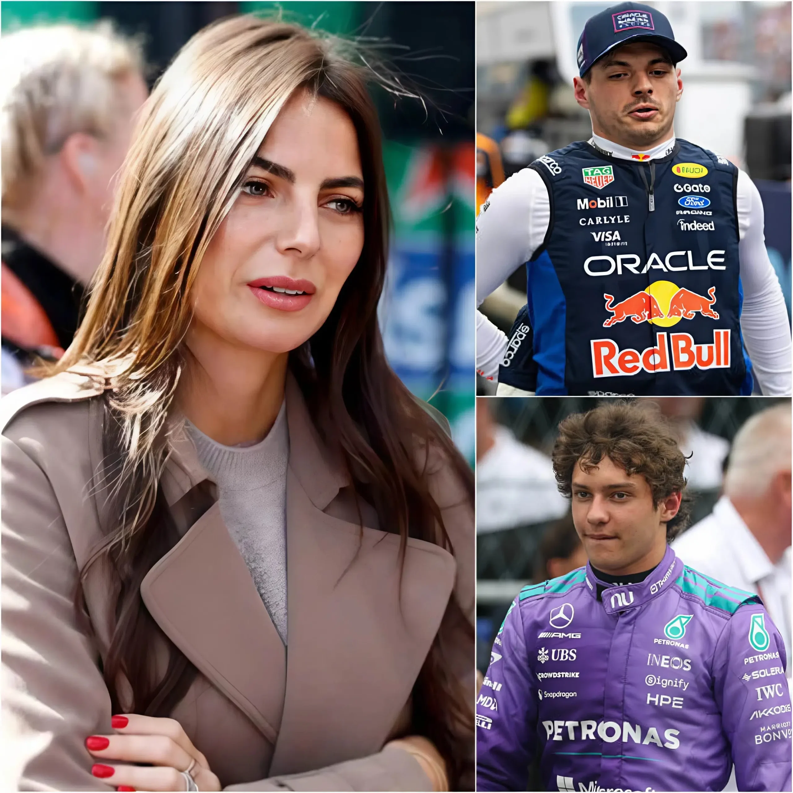 Cover Image for 🚨“Clearly He’s Better — Kimi Just Won By Luck!” — Kelly Piquet, wife of Max Verstappen. This shocking statement sparked a fierce controversy after she targeted Kimi Antonelli’s victory at the MIAMI Formula 1 Grand Prix, suggesting it was due to FIA favoritism.