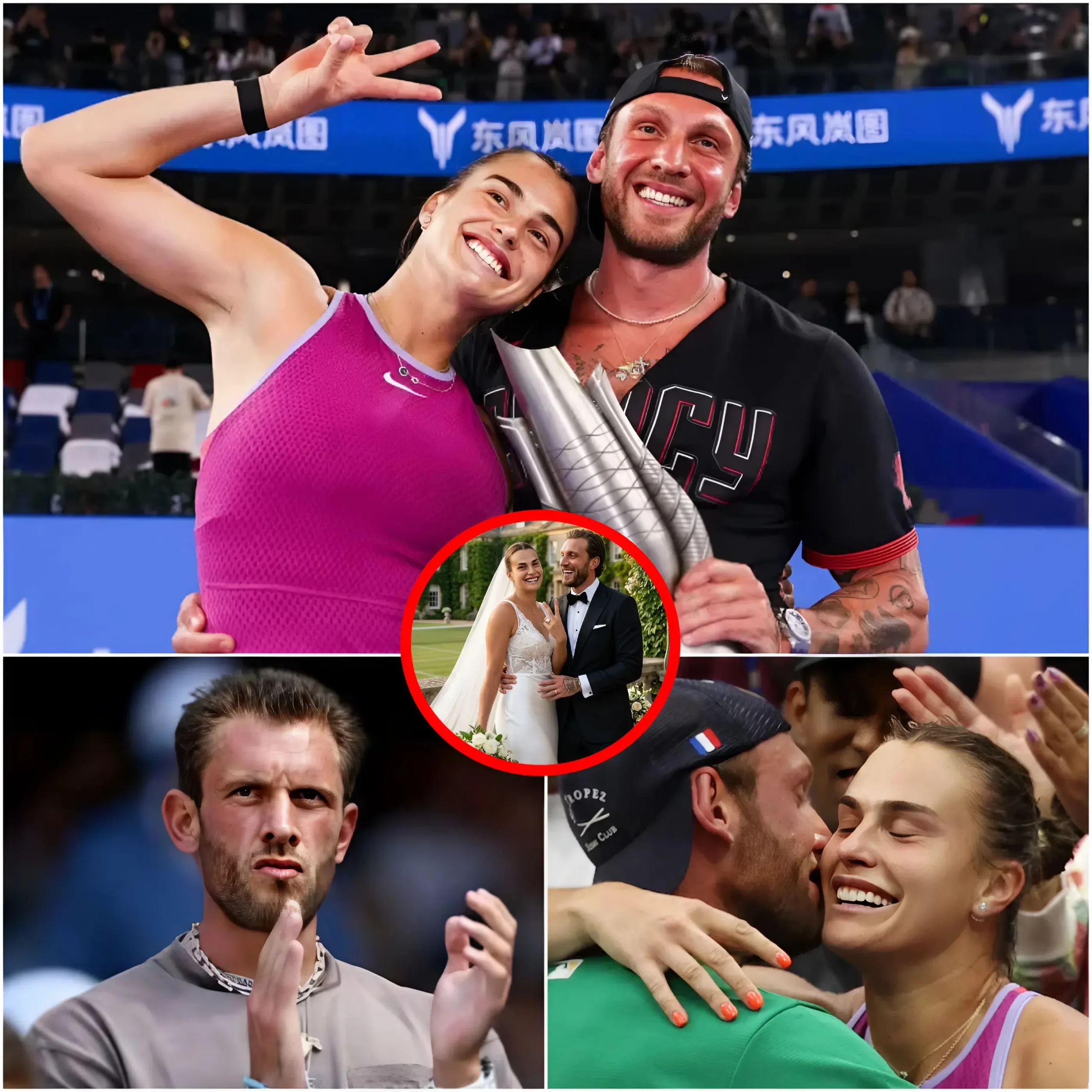Cover Image for 🚨🔥 EXPLOSIÓN TOTAL: Aryna Sabalenka es sospechada de haberse comprometido en secreto con el empresario Georgios Frangulis tras aparecer inesperadamente con un anillo brillante en la mano, lo que ha desatado una ola de reacciones en todo el mundo y una intensa controversia sobre su relación.