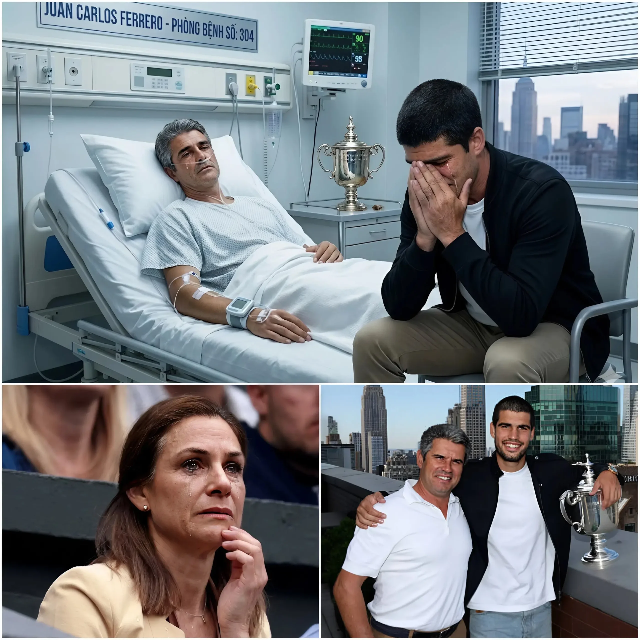 Cover Image for 🔴NOTICIA EXCLUSIVA: Tras su lesión, Alcaraz recibe una dura noticia familiar 👇