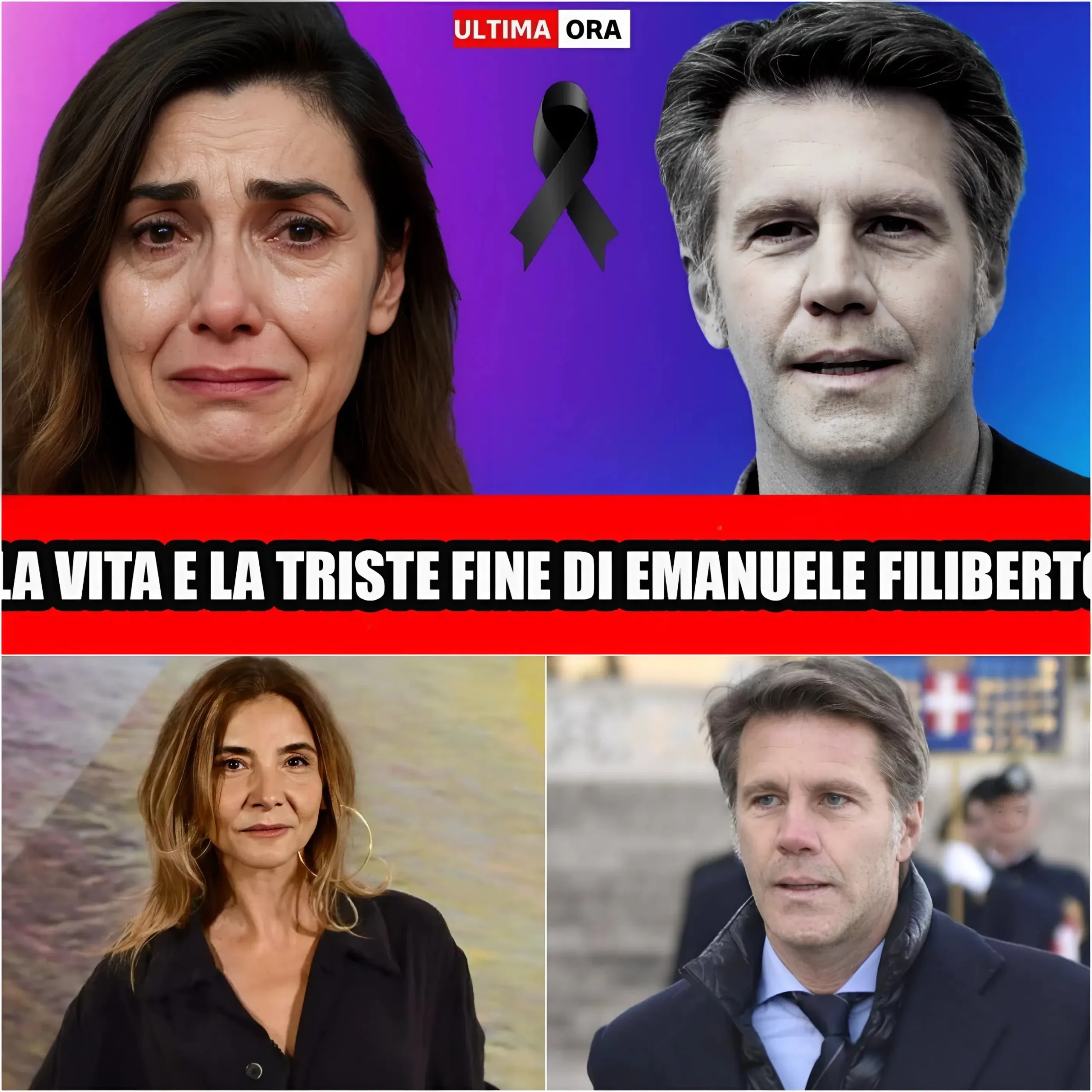 Cover Image for Un Addio Silenzioso Che Fa Venire I Brividi 😢 L’ultimo Incontro Tra Emanuele Filiberto E Suo Padre, Vittorio Emanuele, È Una Di Quelle Scene Che Ti Restano Impresse Nell’anima.