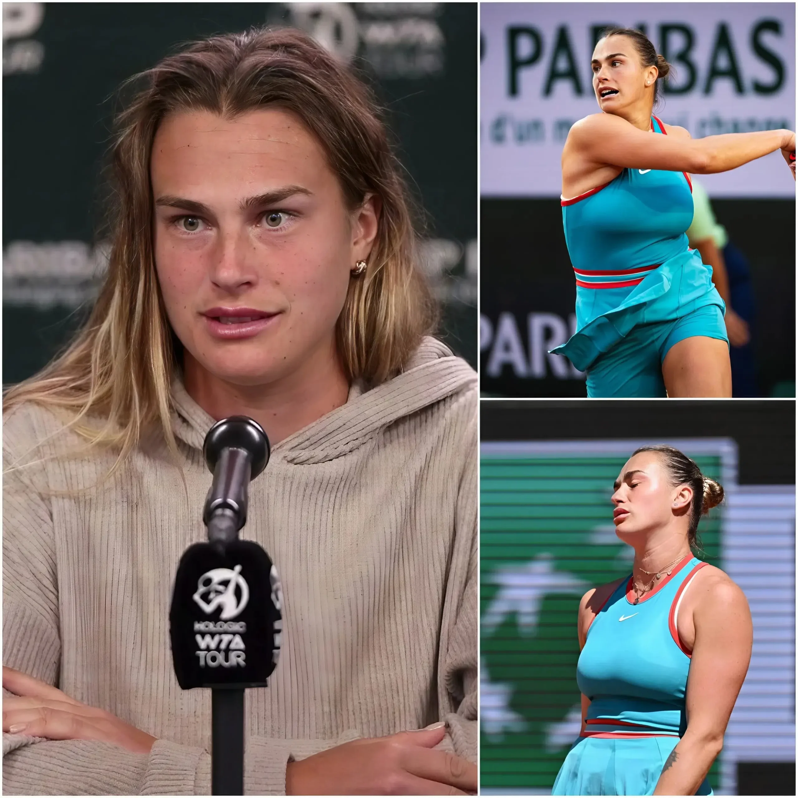 Cover Image for 🚨 NOTICIA IMPACTANTE EN EL MUNDO DEL TENIS: Aryna Sabalenka estaría instando a los mejores jugadores a “BOICOTEAR LOS GRAND SLAM” tras una polémica que sacude el tenis.