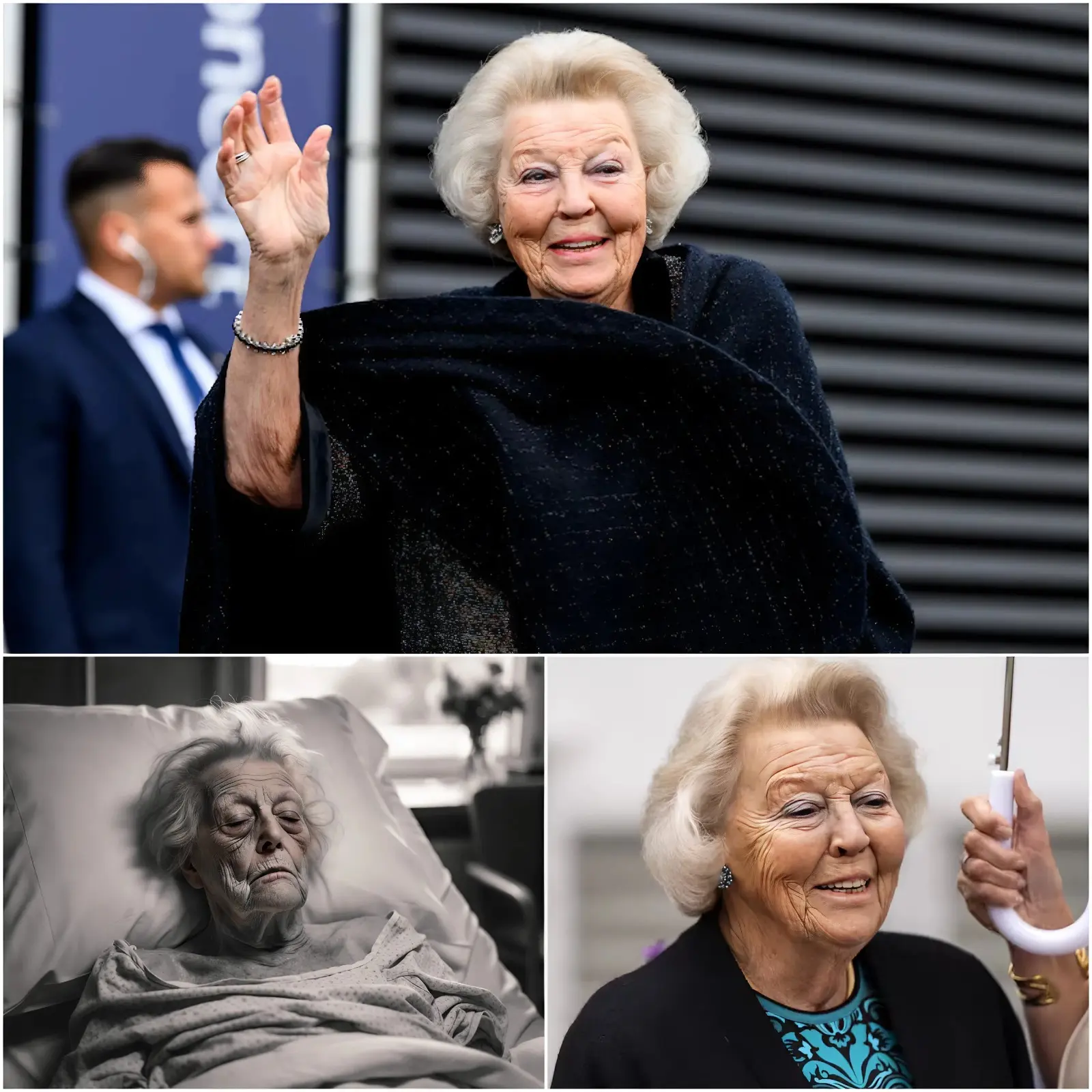 Cover Image for Schokkende doktersuitslag verplettert Prinses Beatrix: ‘Dit is het einde… Ik kan het niet meer aan’ De 88-jarige Prinses Beatrix is volledig gebroken na het ontvangen van de nieuwste medische resultaten. Met trillende stem en tranen in haar ogen zou ze tegen haar naasten hebben gezegd: „Het is compleet foute boel… Dit overleef ik niet.” Lees verder in de eerste reactie.