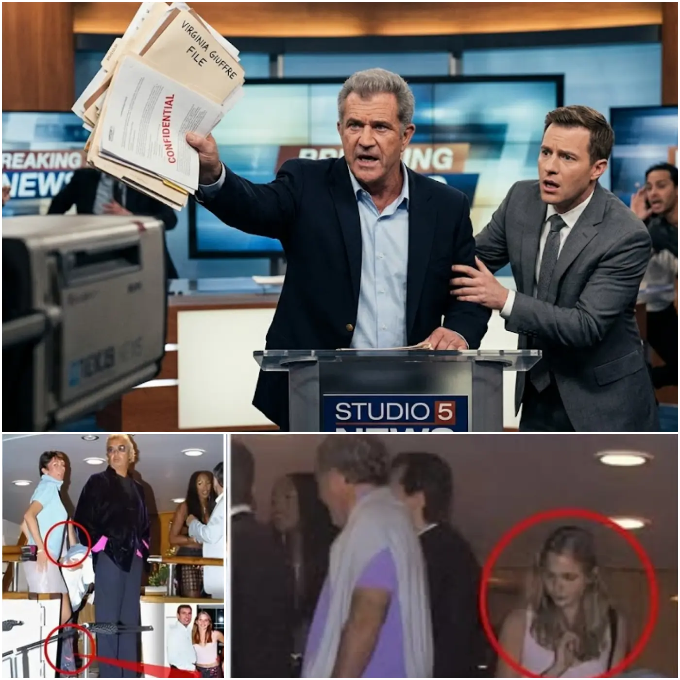 Cover Image for 🎙️¡MEL GIBSON ACABA DE PROVOCAR UN ESCÁNDALO EN DIRECTO! En directo en un programa de televisión