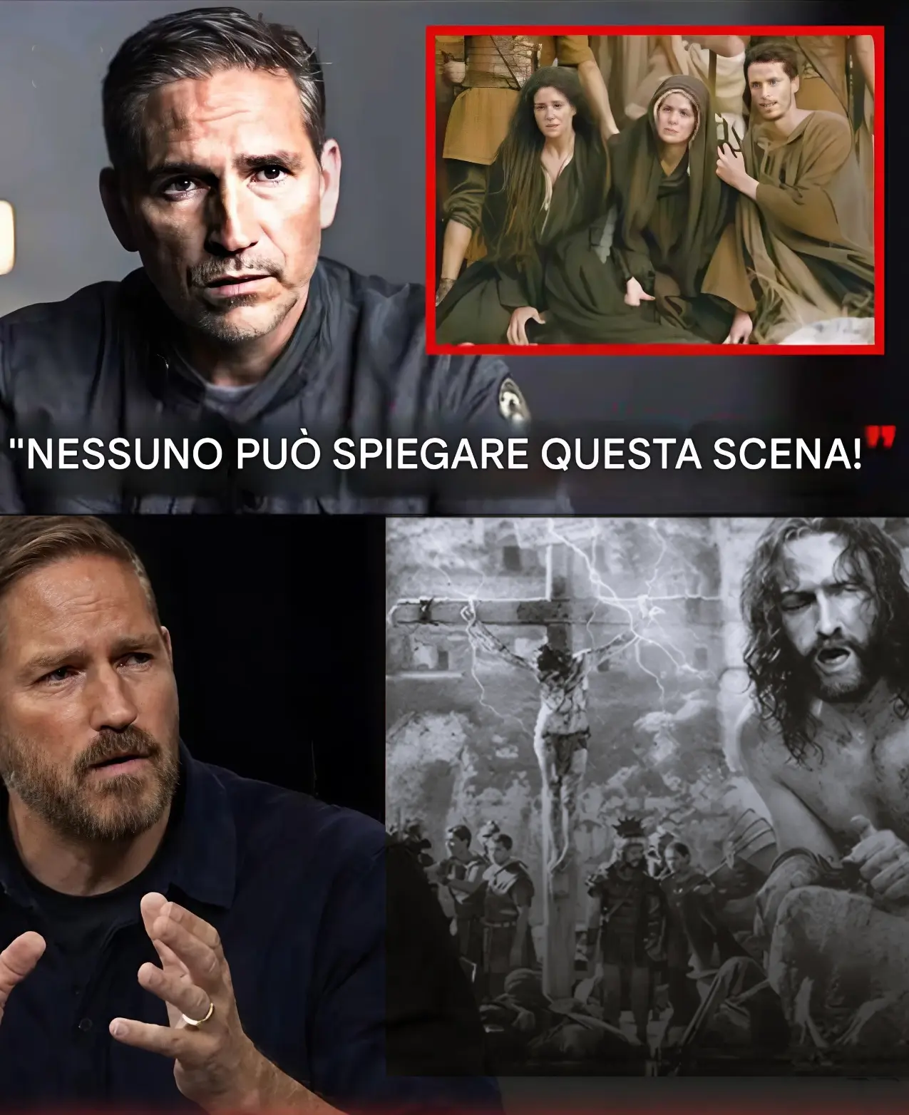 Cover Image for 🌩️ IL GIORNO IN CUI UN FULMINE COLPÌ JIM CAVIEZEL SULLA CROCE — LA SUA PRIMA CONFESSIONE COMPLETA 🌩️