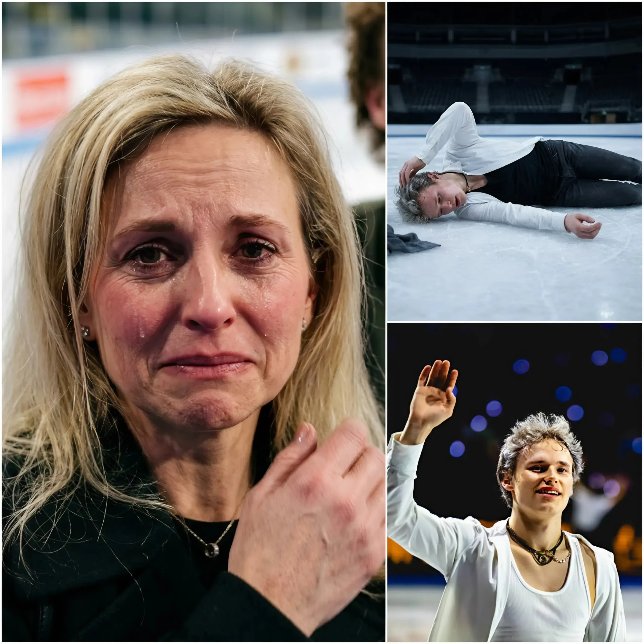 Cover Image for 🚨 “I SAW MY SON COLLAPSE ON THE ICE!” – Ilia Malinin’s mother reveals the painful truth behind the “Quad God” glory, recalling terrifying moments when he trained beyond exhaustion and collapsed on the ice. Rare footage captures his fall and relentless determination to rise again. 👇👇