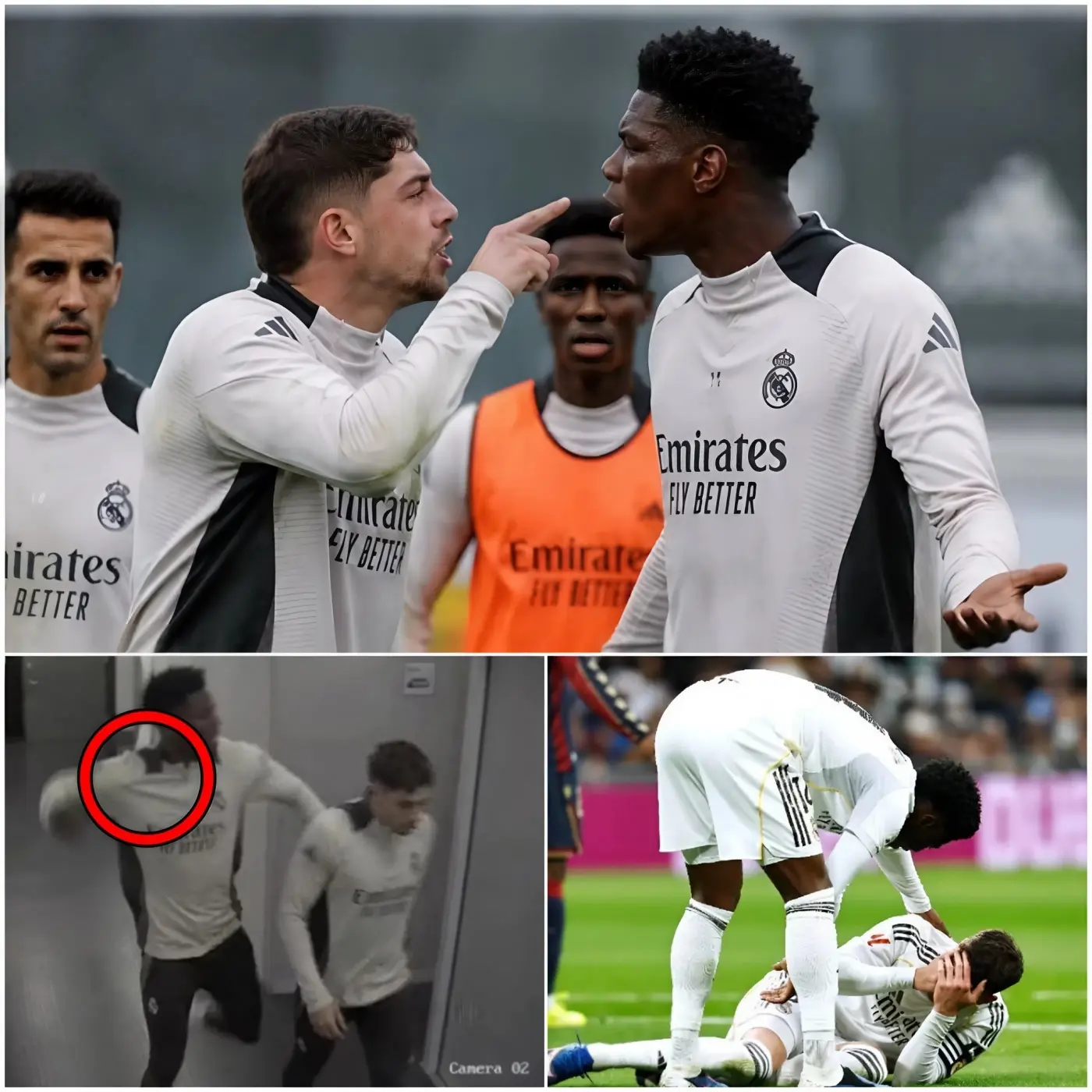 Cover Image for 🚨IMPACTANTE: Se ha filtrado un video de 18 segundos sobre el altercado entre el centrocampista Aurélien Tchouaméni y el vicecapitán Federico Valverde. Se habría producido un conflicto interno en el vestuario del Real Madrid, e incluso la situación de Valverde en este momento sería muy delicada… Mira los detalles a continuación 👇👇