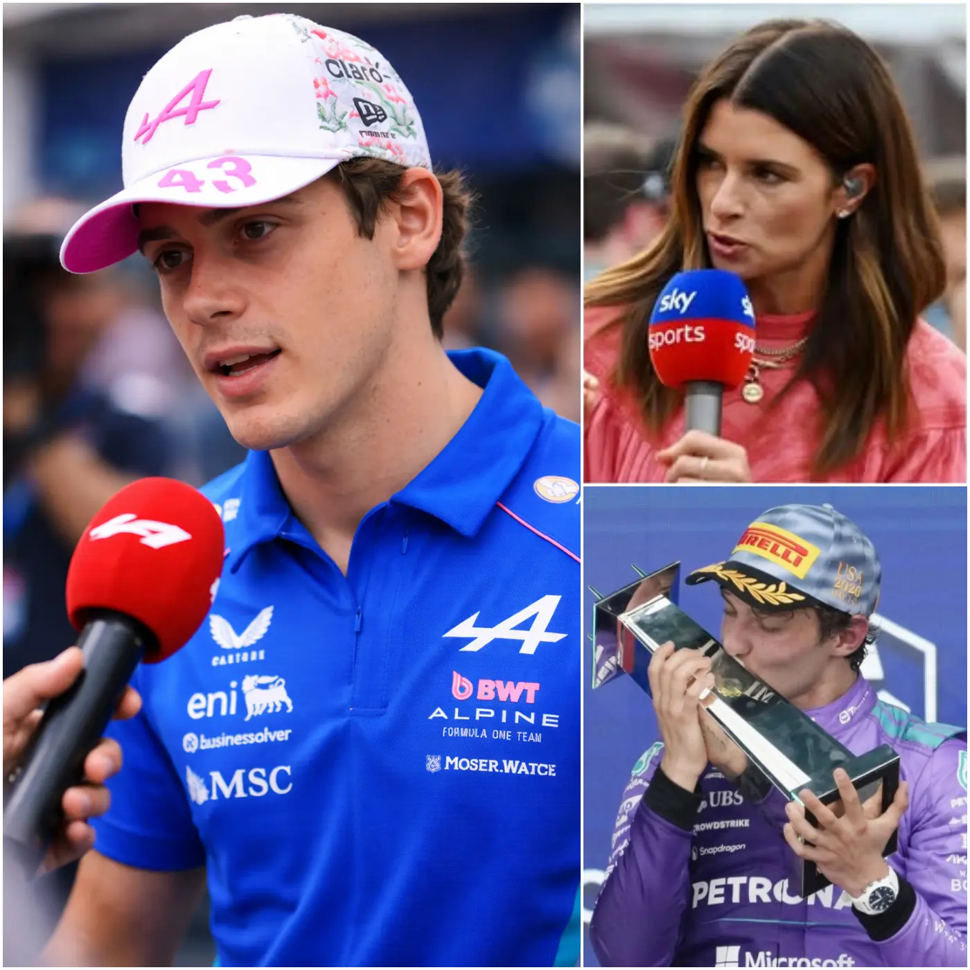 Cover Image for 🚨 15 MINUTI FA — Franco Colapinto non è riuscito a trattenere le proprie emozioni e ha rilasciato una dichiarazione fortissima in difesa di Kimi Antonelli dopo le controverse critiche di Danica Patrick.