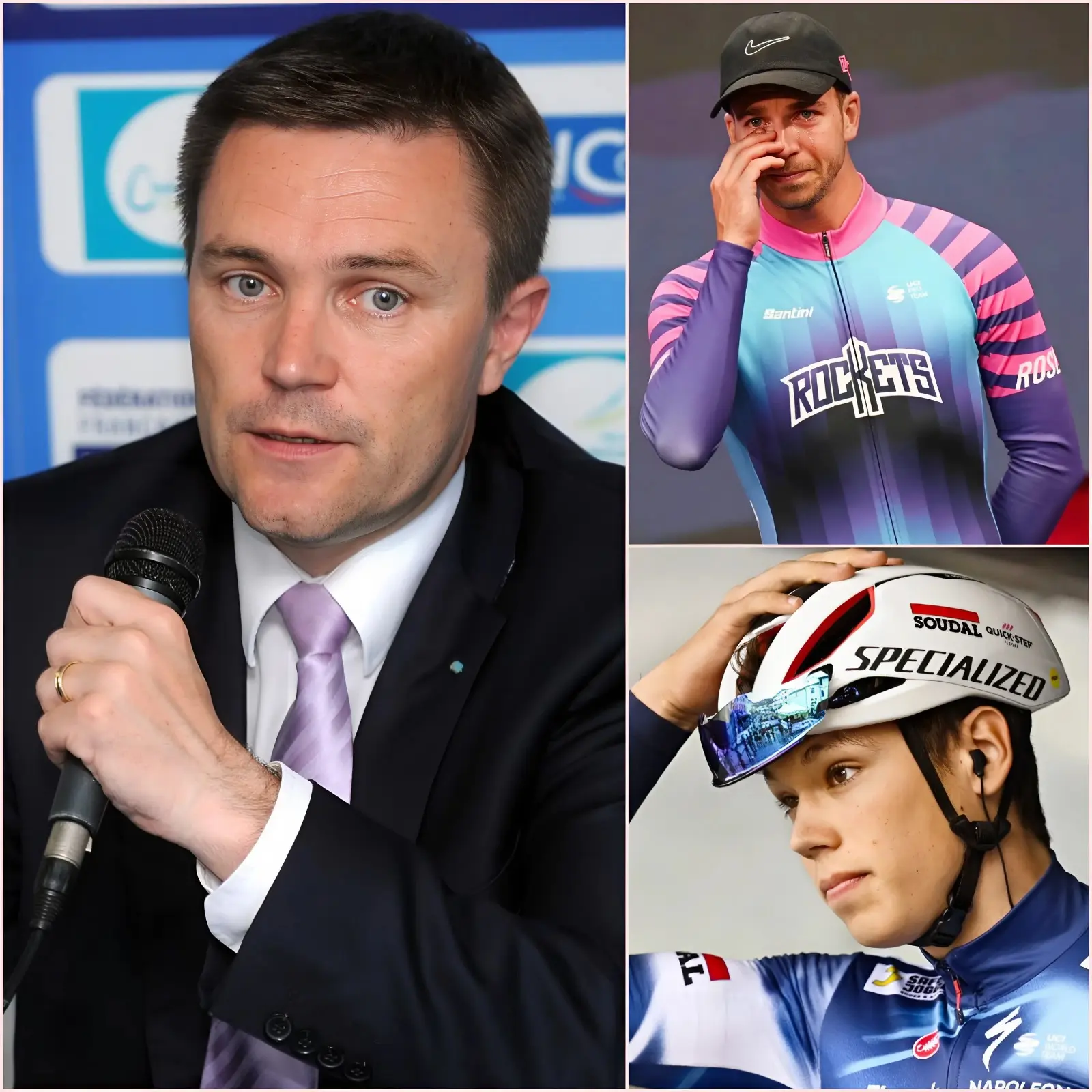 Cover Image for 30 MINUTEN GELEDEN: De Internationale Wielerfederatie (UCI) hield een spoedvergadering naar aanleiding van het incident met kampioen Paul Magnier