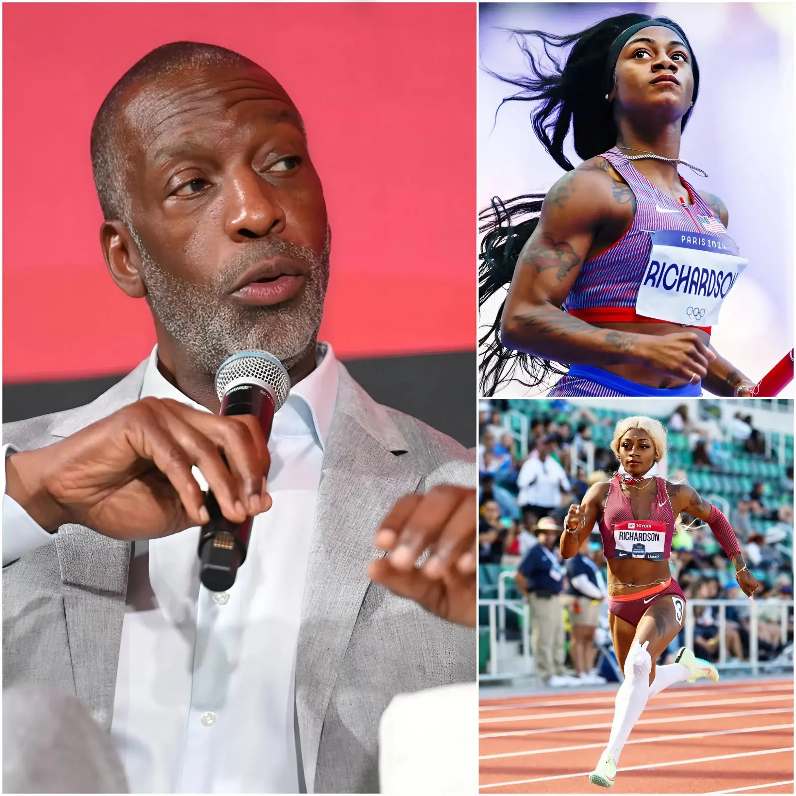 Cover Image for 😱Michael Johnson Officially Declares: 5 Reasons Why Sha’Carri Richardson Is the Most Formidable Woman in Sprinting History! 👇👇