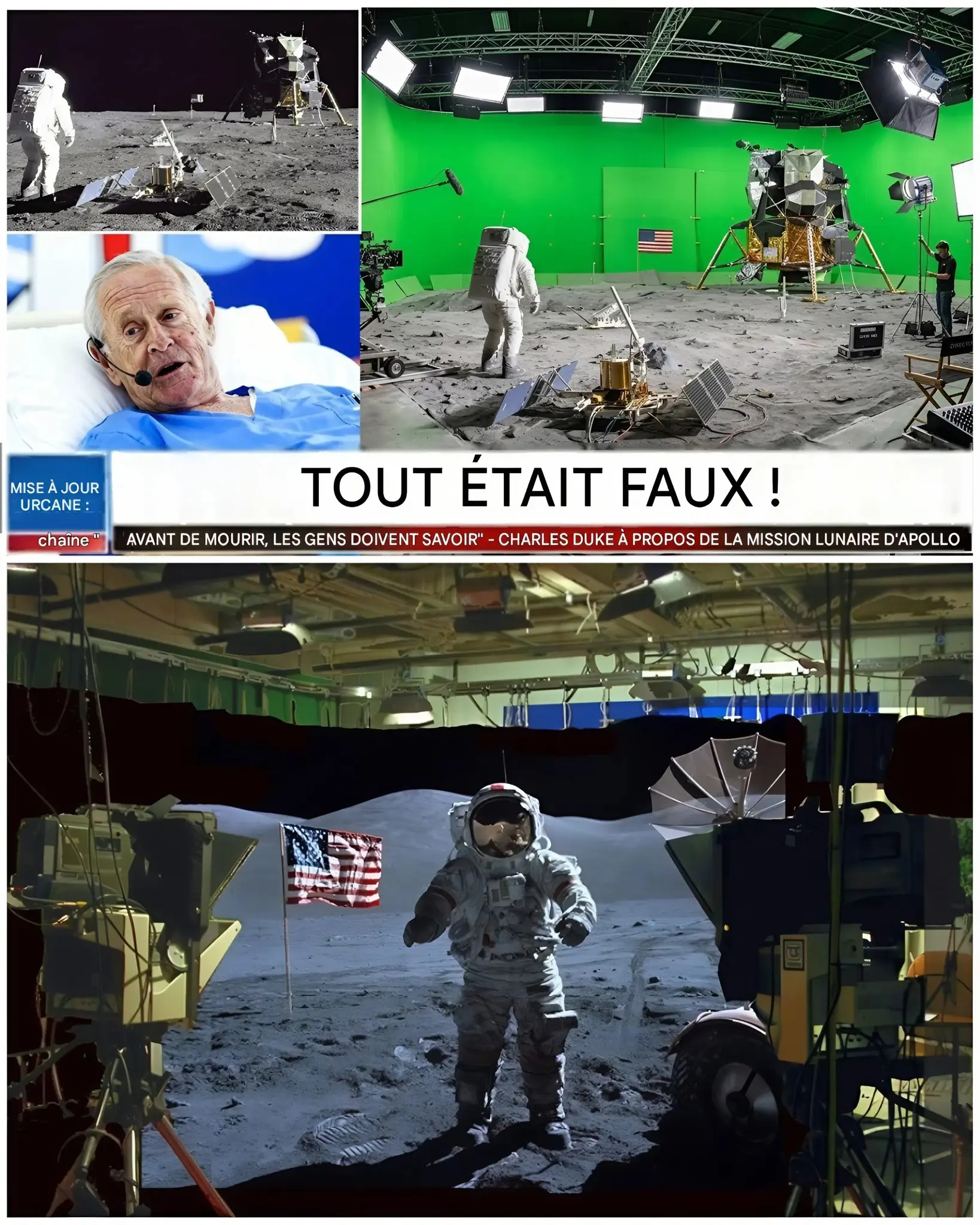 Cover Image for 🚀 « Avant de mourir, il faut que le monde sache » — Charles Duke à propos de la mission Apollo sur la Lune 🤨