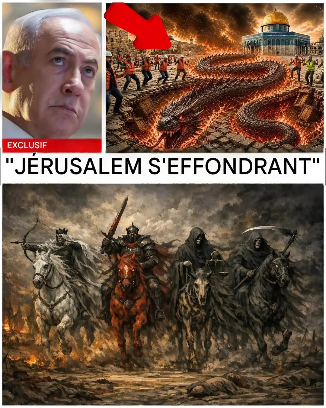 Cover Image for 🚨 Événements à Jérusalem : le monde entier est en émoi ! Le monde entier prie 😲