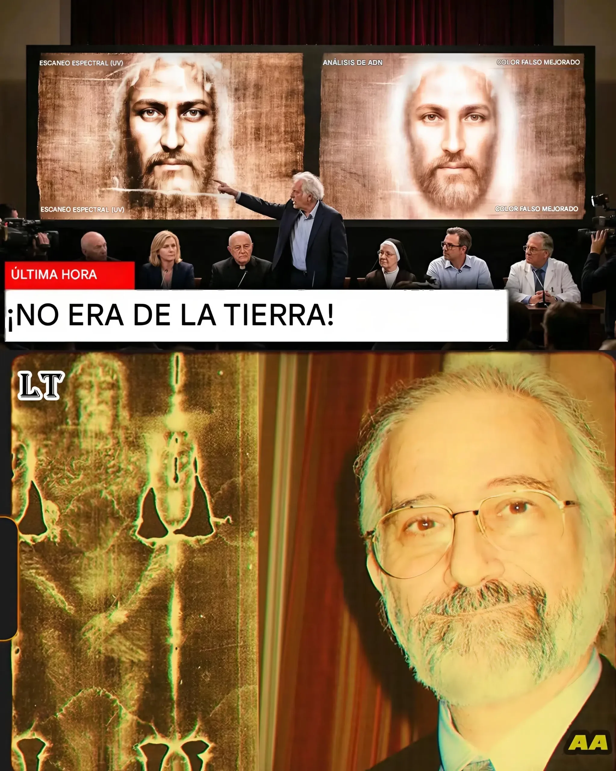 Cover Image for 🔥 UN HOMME JUIF A ÉTUDIÉ LE Shroud of Turin PENDANT 46 ANS POUR LE DÉMOLIR — Une seule molécule a bouleversé toutes ses certitudes 😱