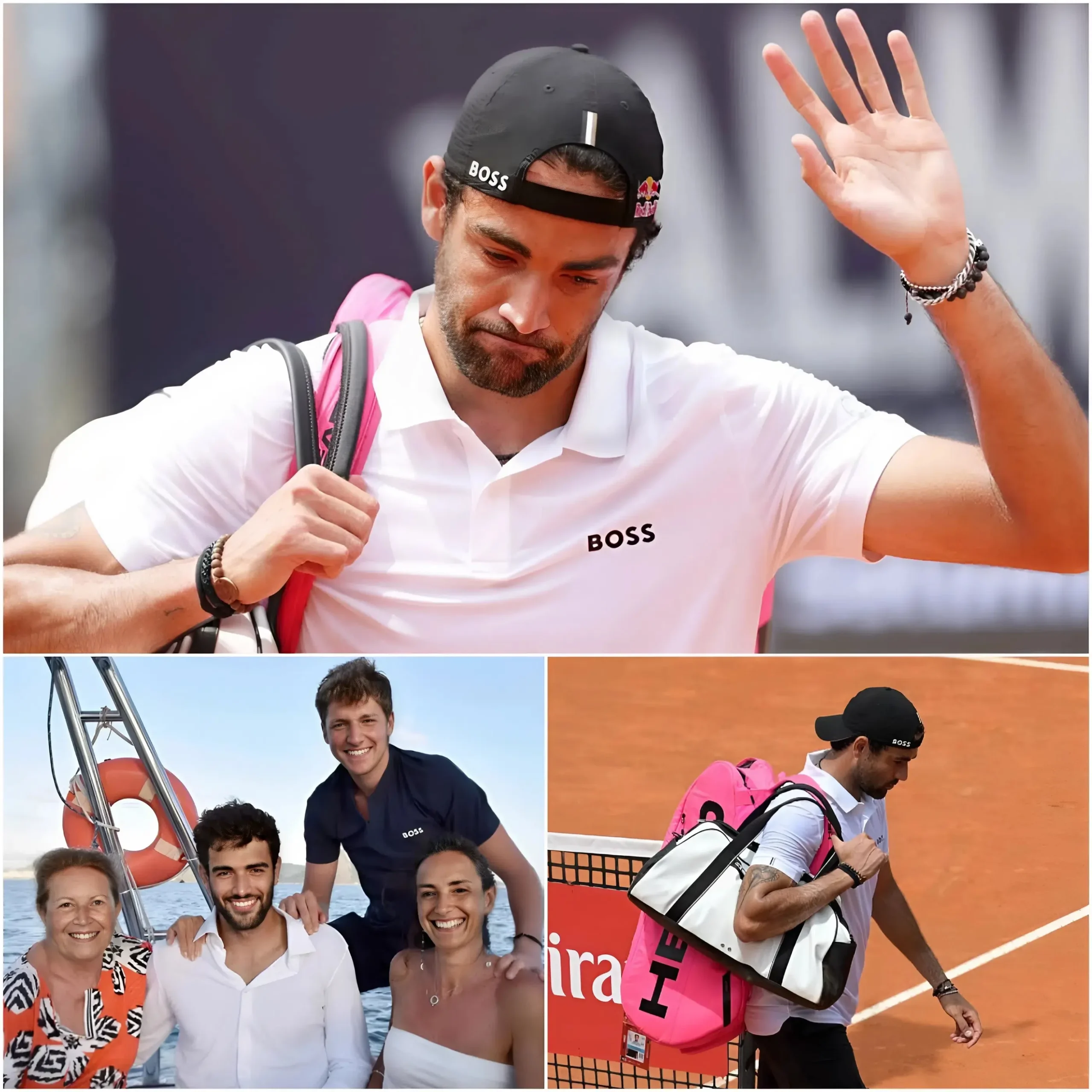 Cover Image for 💔 “NON HO PIÙ LA MOTIVAZIONE PER CONTINUARE A GIOCARE A TENNIS…” — Il mondo del tennis è rimasto completamente sotto shock dopo le parole improvvise e pesantissime di Matteo Berrettini.
