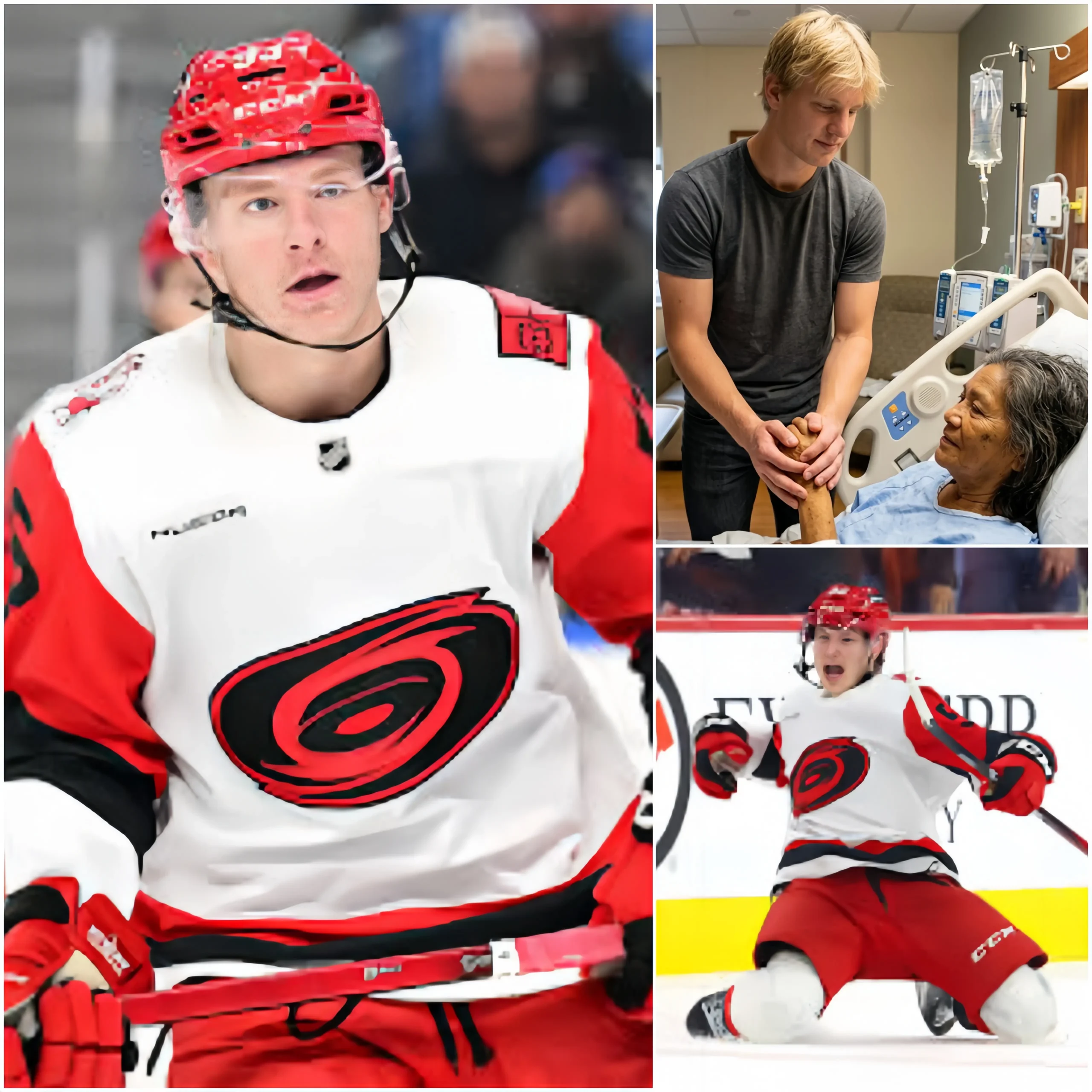 Cover Image for NHL BREAKING NEWS: After scoring two goals to help the Carolina Hurricanes win a nail-biting playoff game, Jackson Blake reportedly received nearly $250,000 in prize money. But what deeply moved the NHL community wasn’t those two goals…