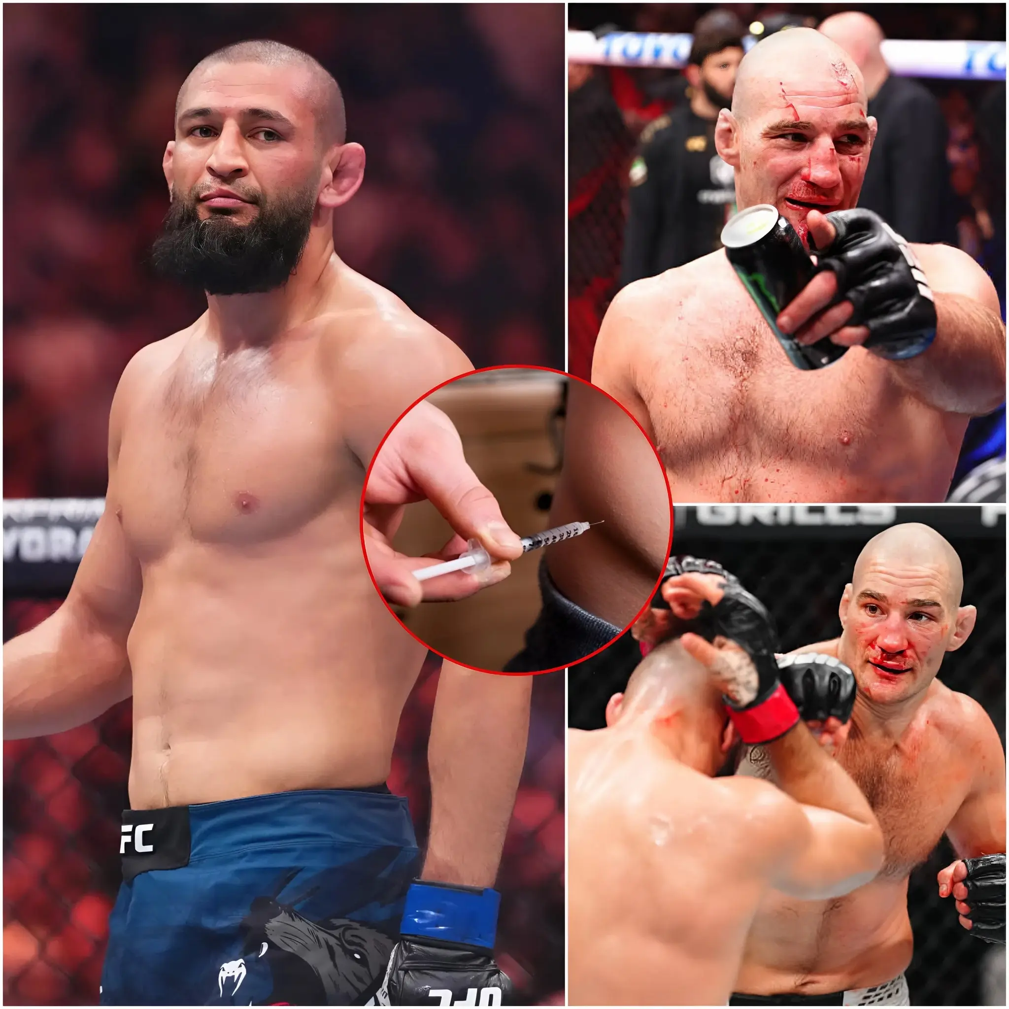 Cover Image for 🔴 20 minutes ago: Khamzat Chimaev broke his silence, presenting evidence accusing Sean Strickland of using banned substances at UFC 328, exposing the scandal and revealing the truth behind these shocking allegations.