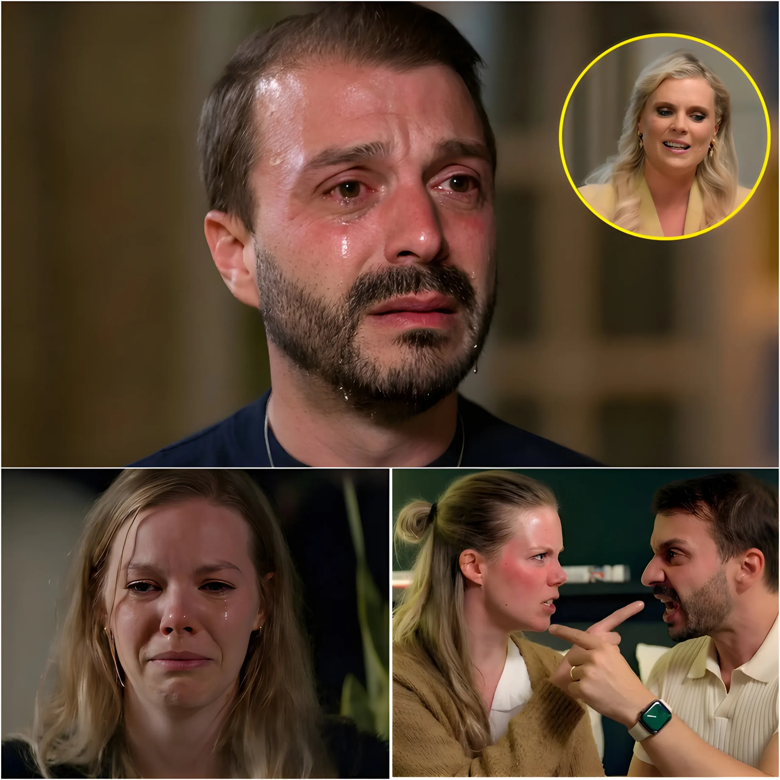 Cover Image for 🚨20 MINUTEN GELEDEN: Luigi barst in tranen uit op live televisie: “Ik ben haar helemaal kwijt!” Kijkers van MAFS zijn woedend over Kirstens koude en wrede onverschilligheid