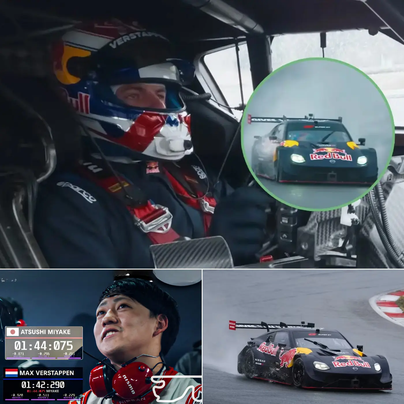 Cover Image for 🚨“TWO DAYS AFTER FUJI SPEEDWAY… THE JAPANESE STILL CAN’T EXPLAIN WHAT MAX VERSTAPPEN DID IN THAT RAIN!” — The Super GT world is still fiercely debating how Max Verstappen broke the GT500 record in just two laps under conditions that even the most experienced Super GT drivers would call “uncontrollable”