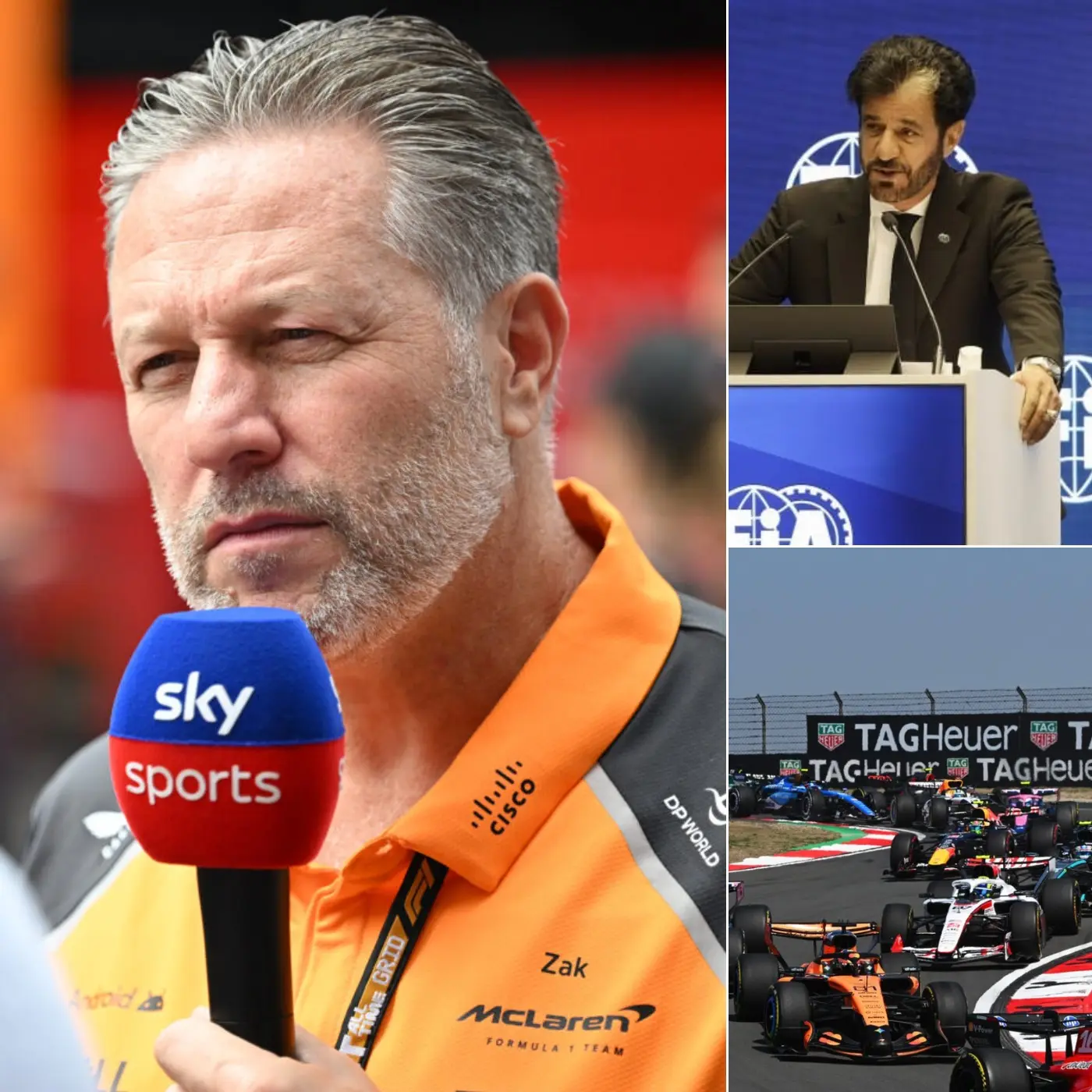 Cover Image for 🚨“IF THIS IS THE ‘FUTURE’ OF F1…THEN WE ARE GOING IN THE WRONG DIRECTION!” — Zak Brown reportedly caused a stir within Formula 1 when he casually attacked the FIA’s new engine regulations, arguing that the sport was losing the sense of speed and danger that made F1 famous