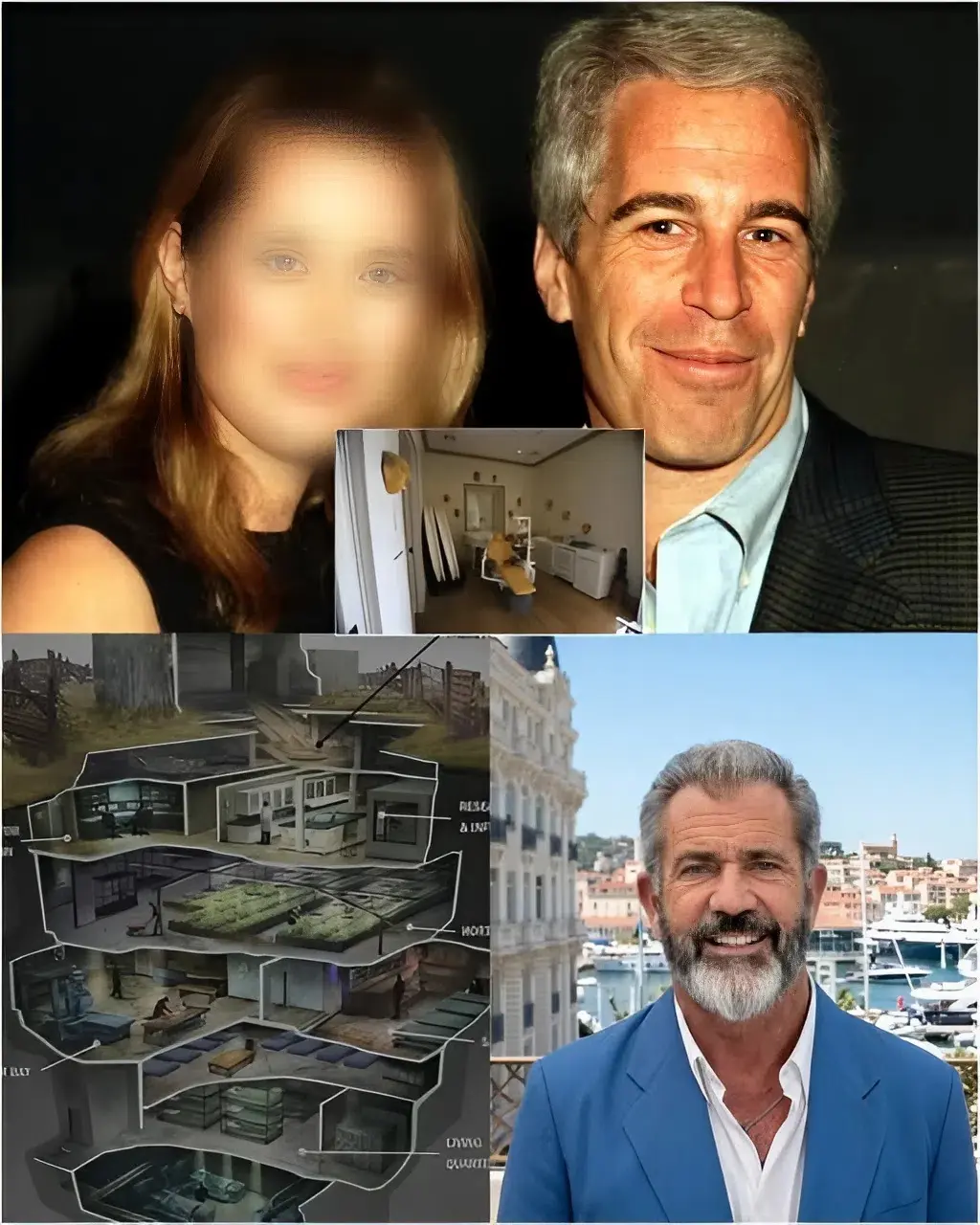 Cover Image for L’ENTRÉE DU BUNKER SOUTERRAIN D’EPSTEIN DÉCOUVERTE : MEL GIBSON DÉCLARE : « LES SECRETS LES PLUS SOMBRES SONT GARDÉS ICI !