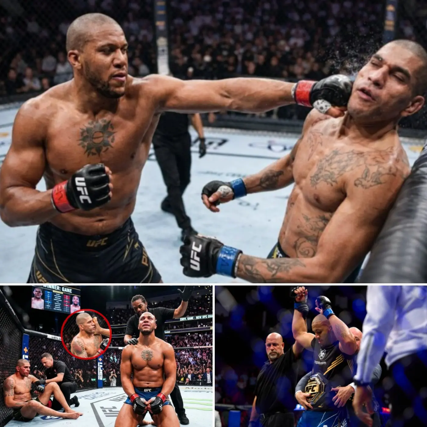 Cover Image for “ONE RIGHT HAND ENDED AN ENTIRE LEGACY…” — Ciryl Gane Destroys Alex Pereira With a Violent Round 2 Finish Seen Around the World!