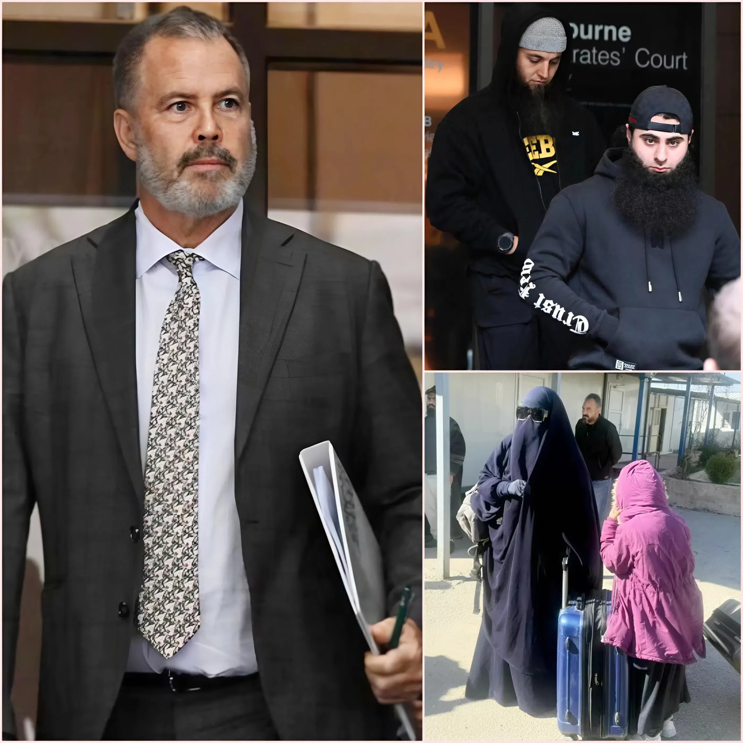 Cover Image for 🚨⚖️ EXPLOSION IN AUSTRALIA: A renowned lawyer unexpectedly steps in to defend women repatriated from Syrian prison camps for a staggering $4 million