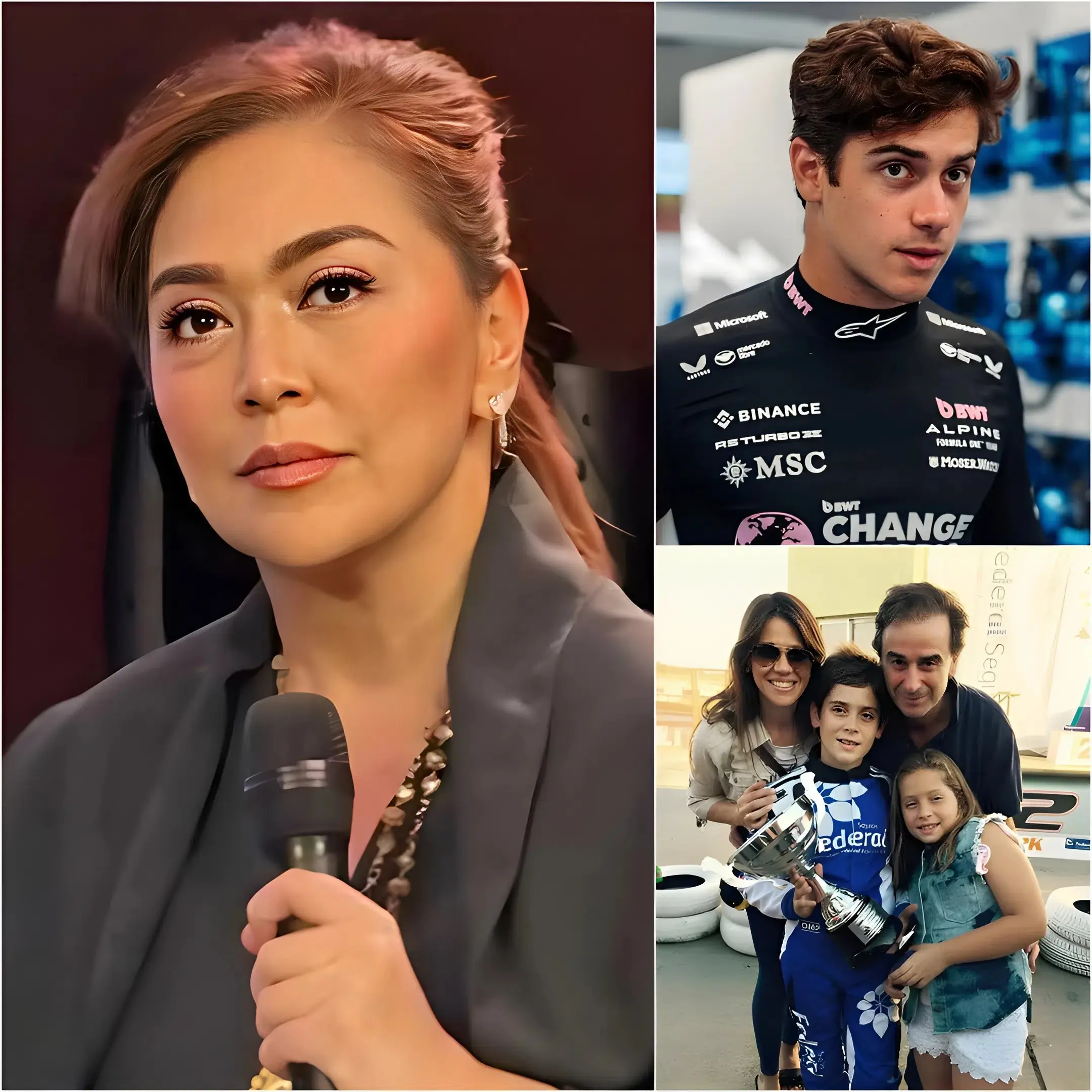 Cover Image for 🚨 “DON’T TOUCH MY FAMILY OR MY FLAG.” Franco Colapinto sparked a media earthquake after a heated confrontation with influential journalist Karen Dávila.