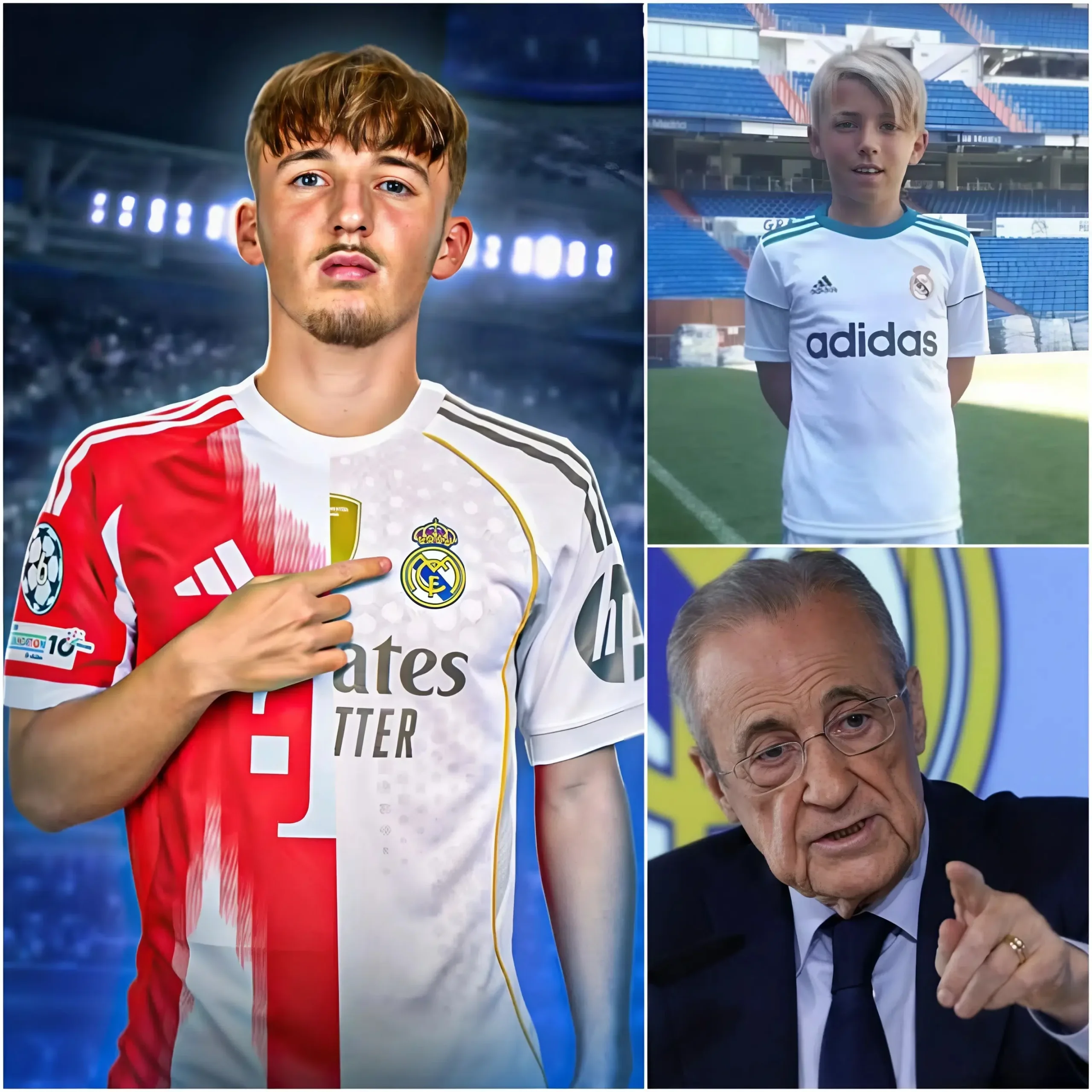 Cover Image for DIE GESAMTE ALLIANZ ARENA IST IN AUFRÜHRE!“ – Das junge Talent Lennart Karl sorgte Berichten zufolge für hitzige Debatten unter den Fans des FC Bayern München, als er öffentlich zugab: „Real Madrid CF war schon immer mein Traum…“ Spanische Quellen berichten, dass Real Madrid im Juni ein hohes Angebot für den 18-jährigen Star abgegeben hatte.