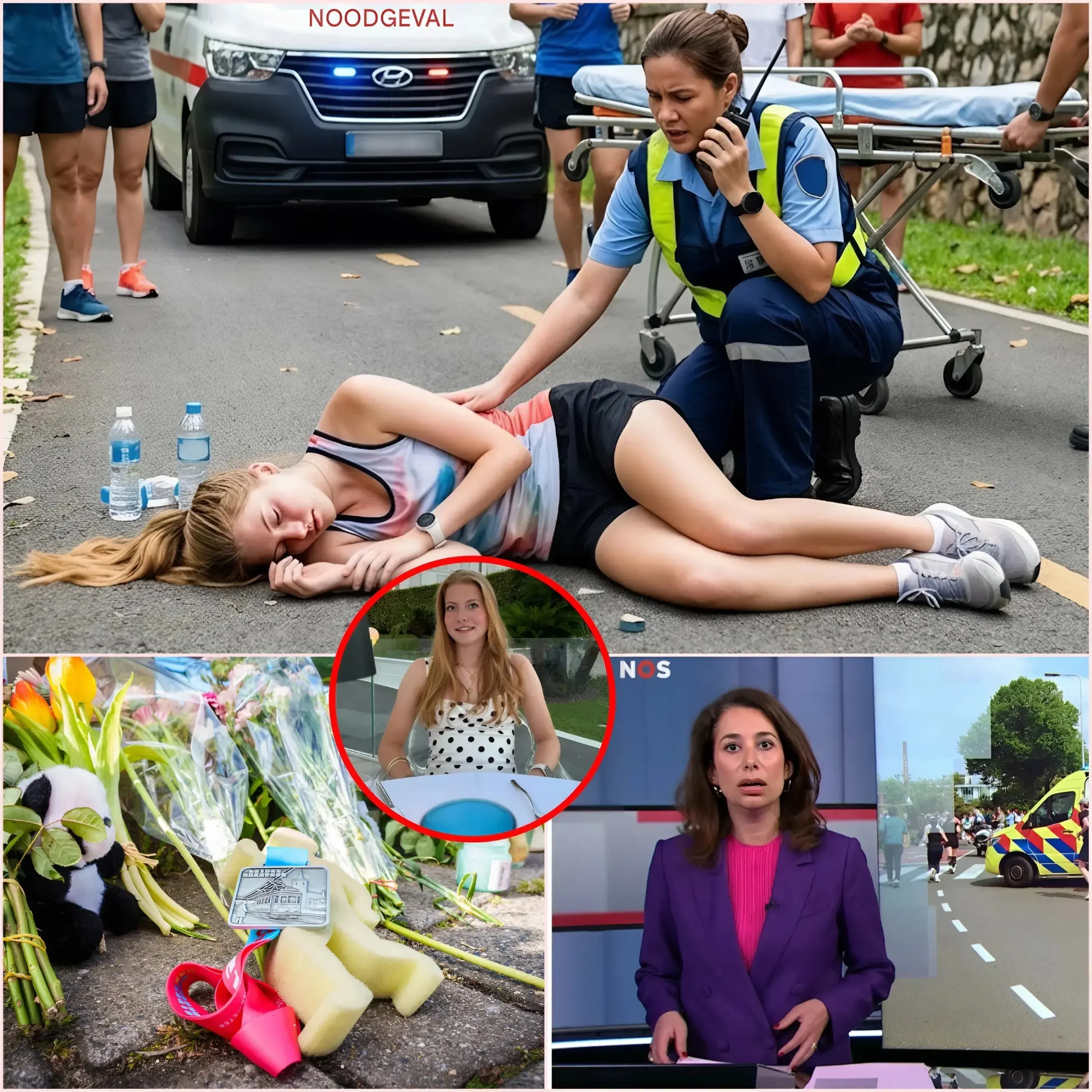 Cover Image for 💔 “ZE WILDE GEWOON RENNEN… EN TOEN KWAM ZE NOOIT MEER TERUG.” — Heel Nederland was diep bedroefd door de tragedie van Rosalie Hoedjes, wiens deelname aan de marathon van Leiden in tranen eindigde…