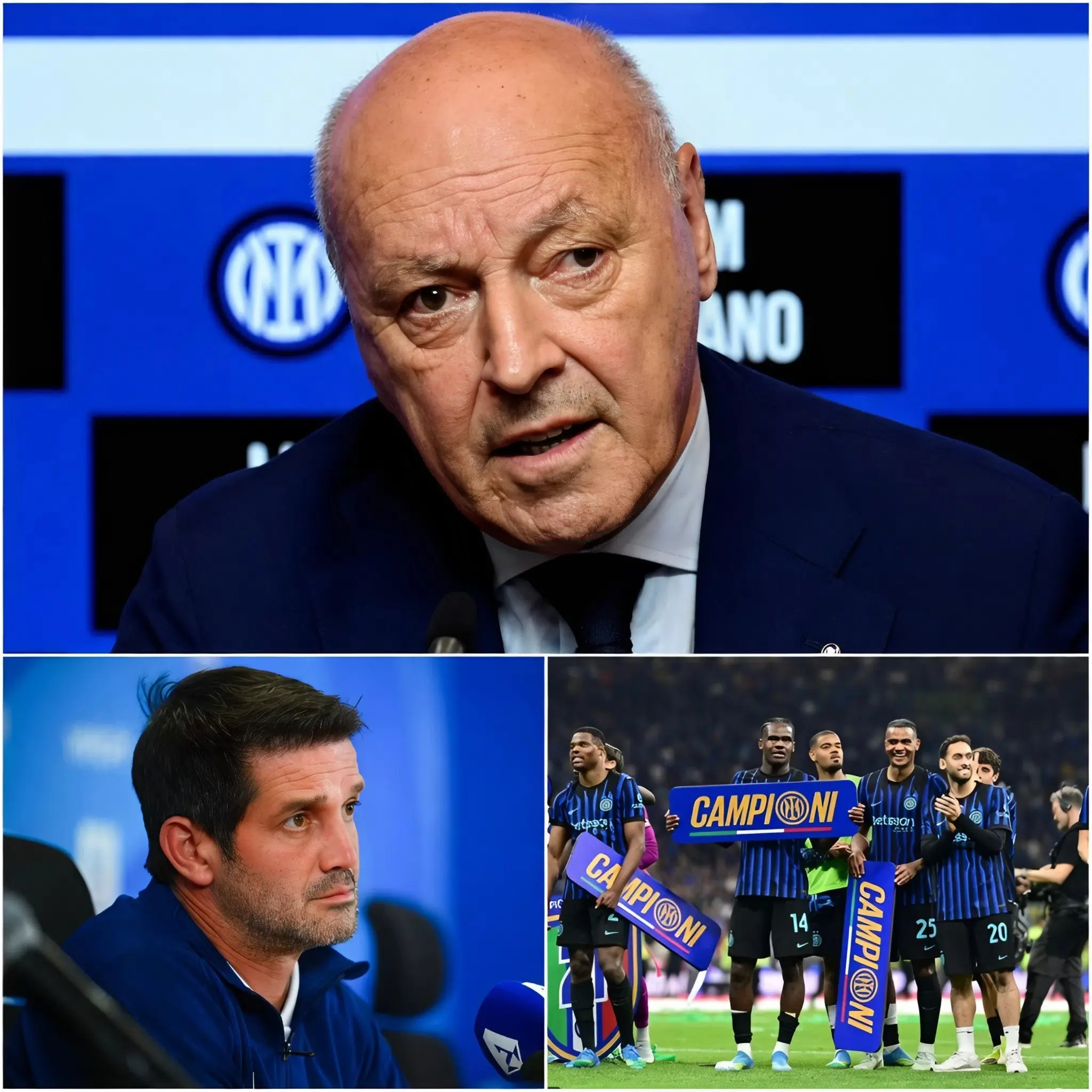 Cover Image for 🚨 BREAKING NEWS SUBITO DOPO IL TRIONFO, L’INTER SCUOTE IL CALCIO ITALIANO Appena alzato il trofeo, lo spogliatoio dell’Inter è già in fermento per una notizia destinata a far tremare tutto il calcio italiano.