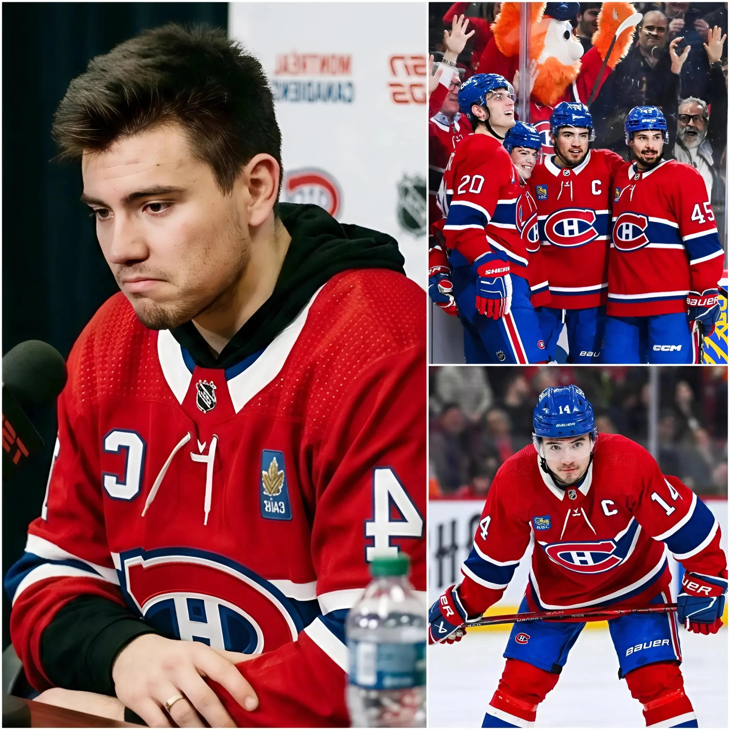Cover Image for 🛑 CHOC : Nick Suzuki RÉVÈLE SOUDAINEMENT UNE VÉRITÉ TERRIFIANTE APRÈS LA DÉFAITE DOULOUREUSE FACE AUX Buffalo Sabres !