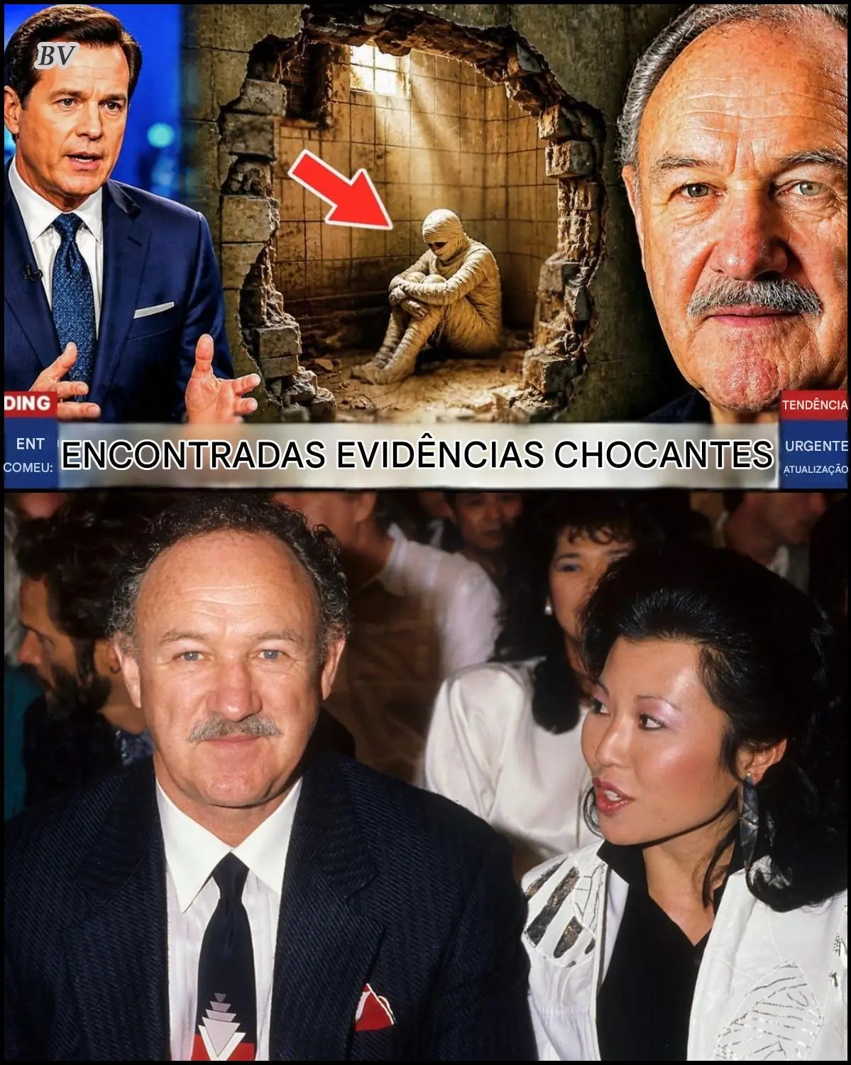 Cover Image for O TÚNEL SECRETO SOB A CASA DE GENE HACKMAN: O ADN Perturbador Que Chocou os Investigadores