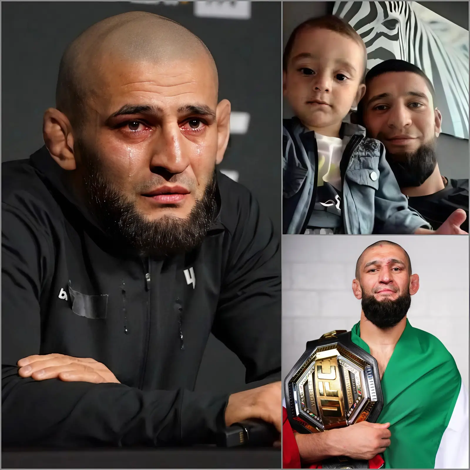 Cover Image for OUR HEARTS ARE BROKEN! Just 30 Minutes Ago, the UFC / Chechnya National Team Issued an Emotional Condolence Statement to Fighter Khamzat Chimaev After Receiving the Tragic News About His Son
